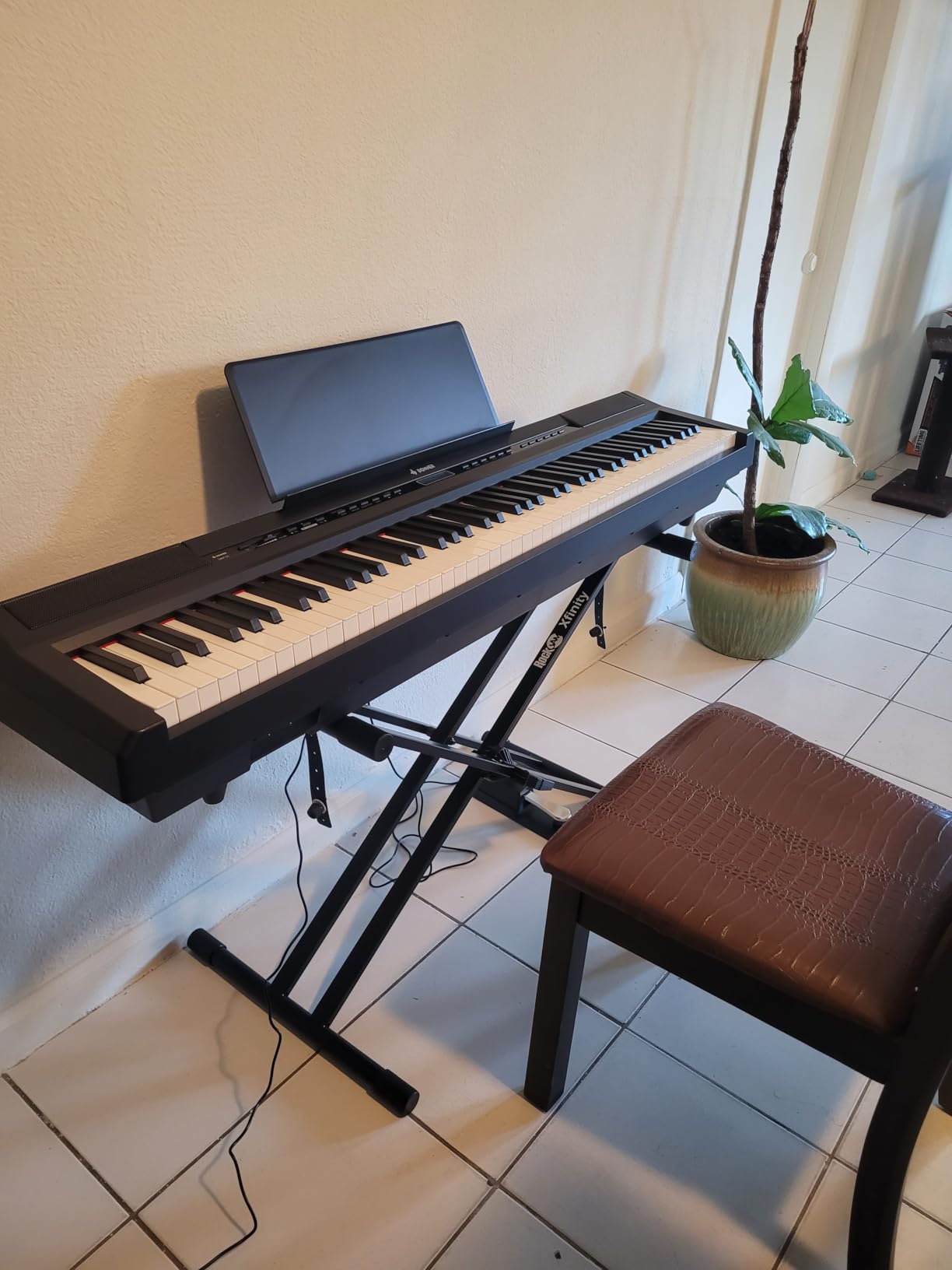 Donner DEP-20 Beginner Digital Piano 88-Key Full Size Weighted Keyboard, Portable customer photo 1