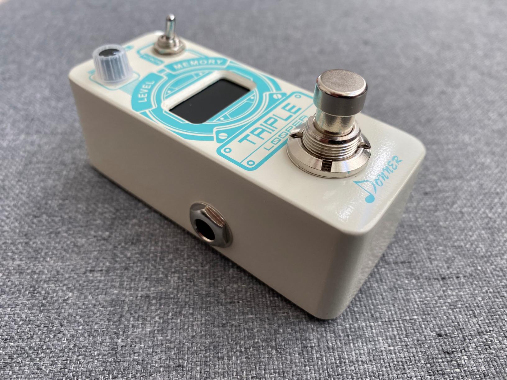 Donner Triple Looper Guitar Pedal, 90 mins Looping Time Loop Pedal with Screen, 3 Loops Looper Pedal with Unlimited Overdubs Undo/Redo, True Bypass customer photo 2