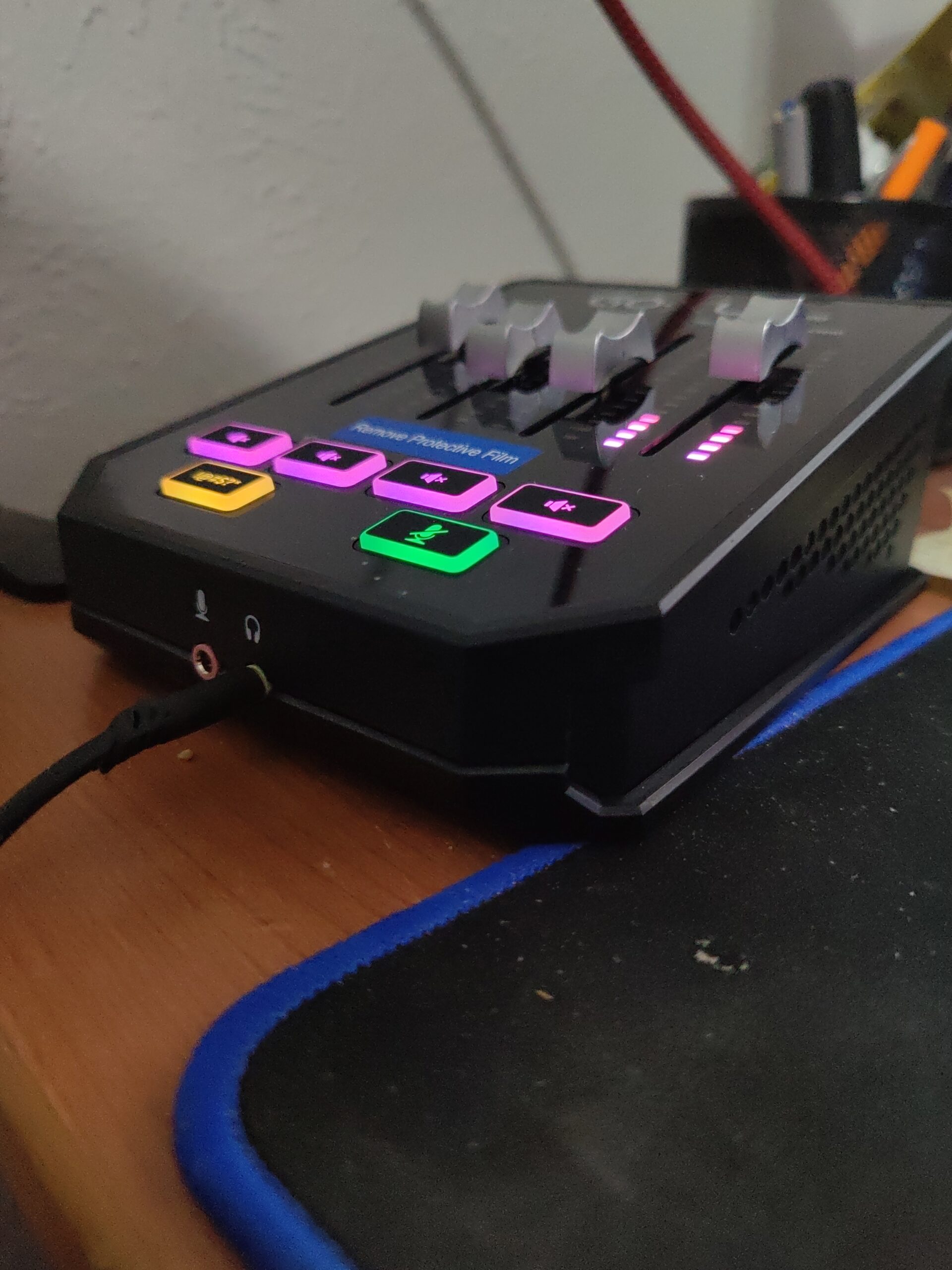 TC Helicon GoXLR MINI Online Broadcast Mixer with USB/Audio Interface and Midas Preamp customer photo 1