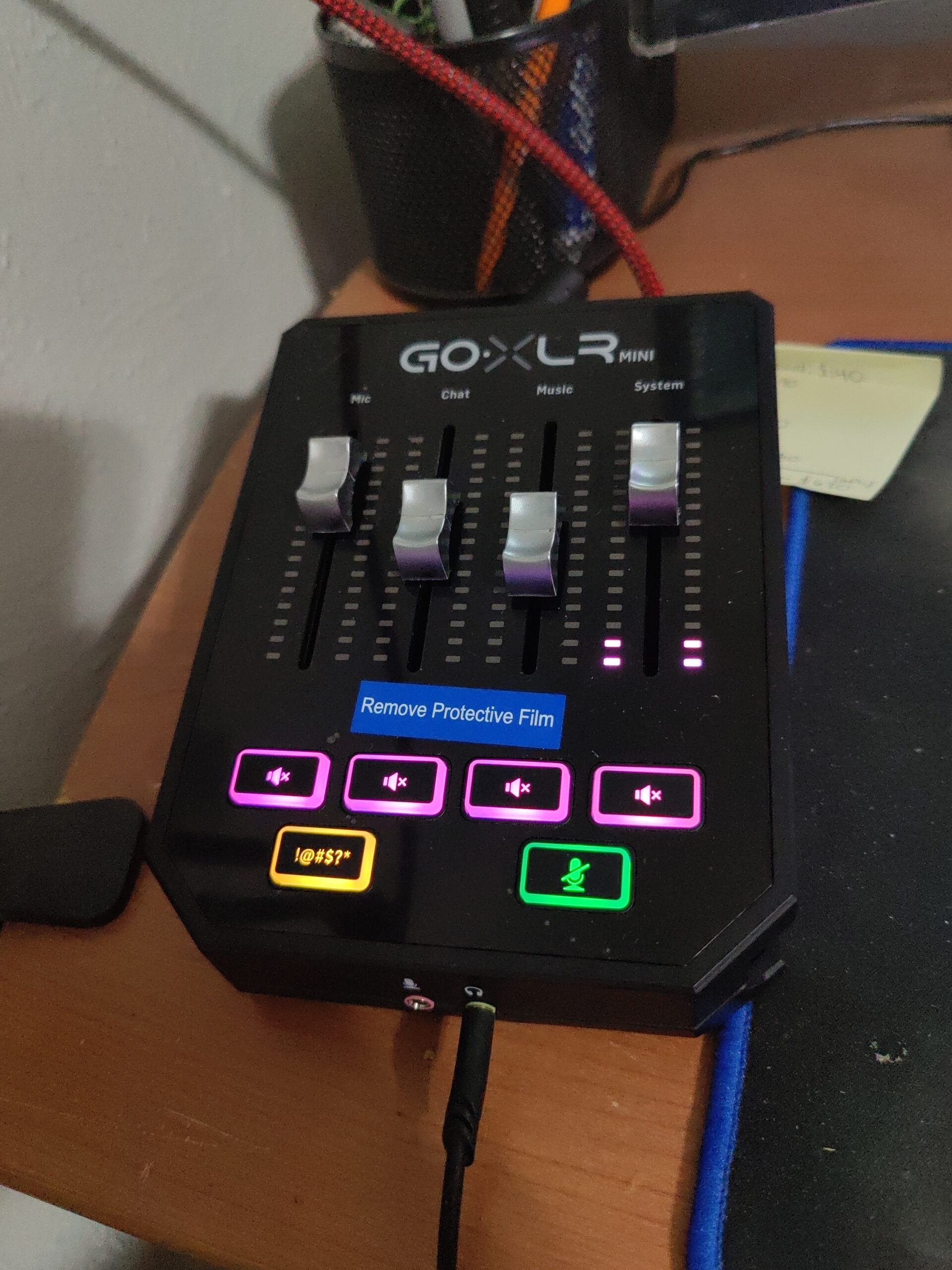 TC Helicon GoXLR MINI Online Broadcast Mixer with USB/Audio Interface and Midas Preamp customer photo 2