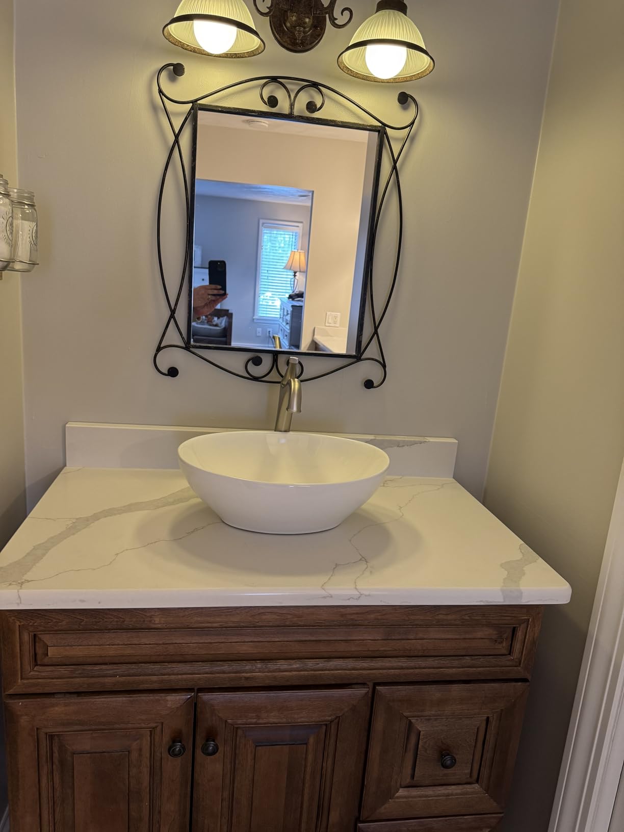 KES Bathroom Vessel Sink, 16