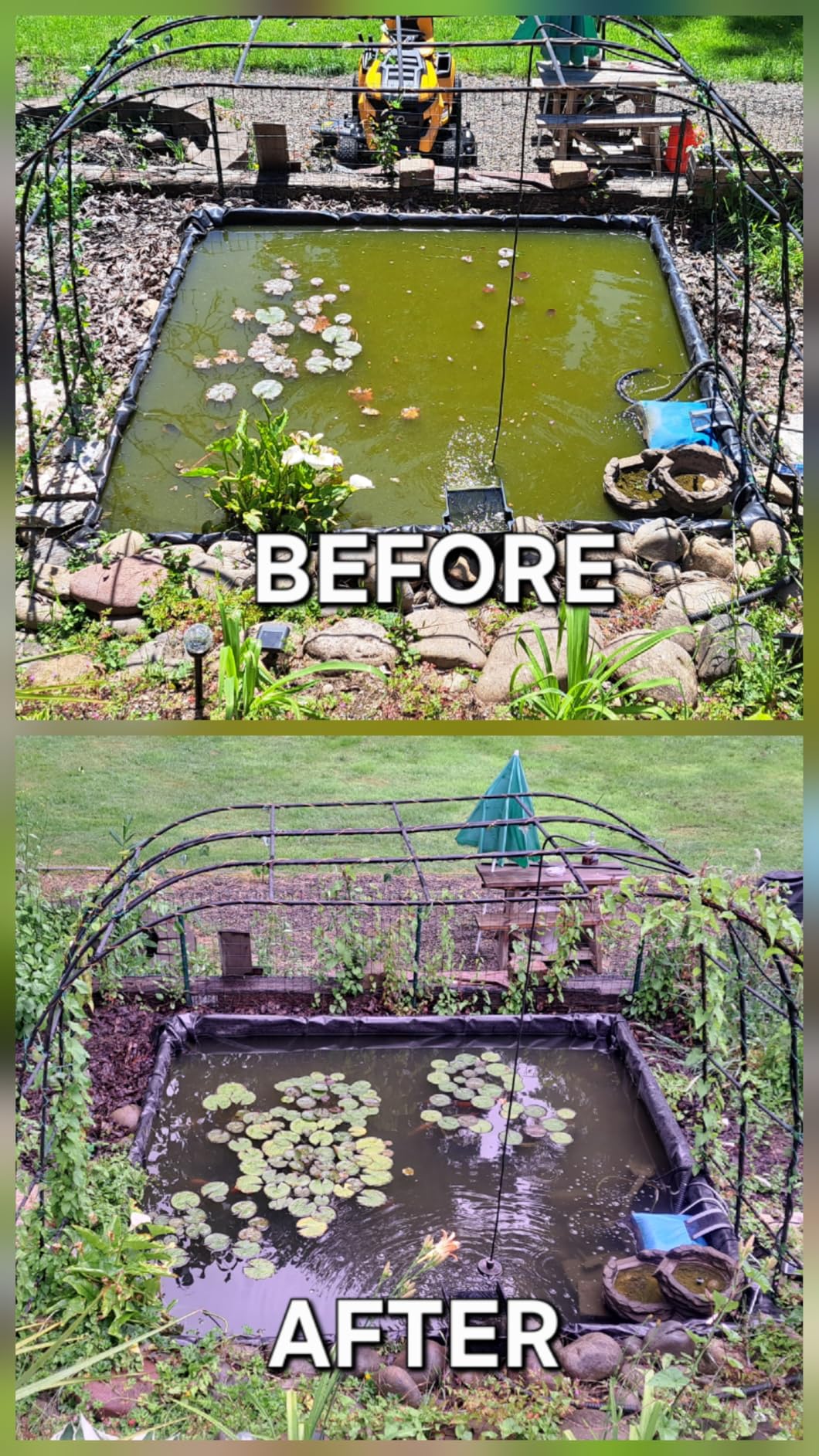 VIVOHOME Pressurized Biological Pond Filter with 13-watt Light, 1580 GPH Suitable for Koi Ponds up to 800 Gallons or Ornamental Ponds up to 1600 Gallons customer photo 1