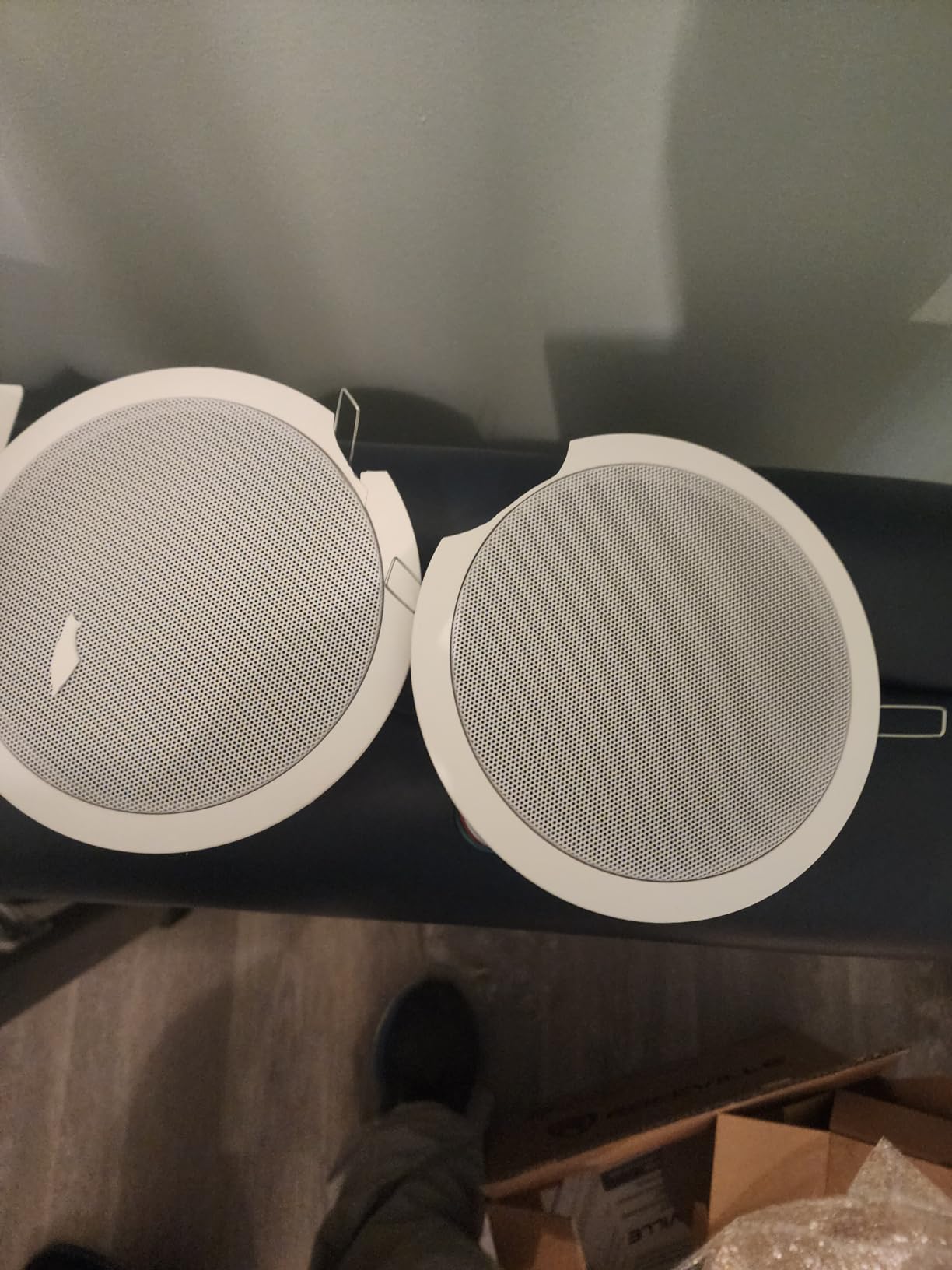 Rockville CCL6T Bundle: (16) 70V 6-in Commercial Ceiling Speakers, White, RCS180-6 180 Watt 6 Zone 70V Bluetooth Commercial Amplifier for Restaurant/Office, 17-Items customer photo 2