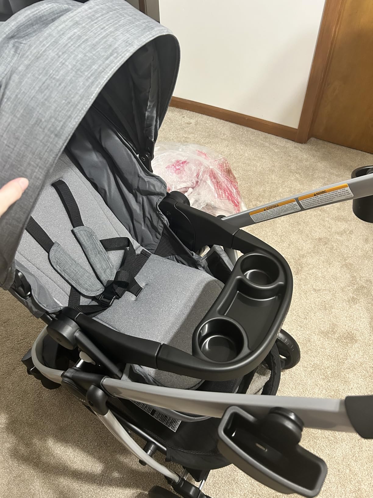 Graco Modes Pramette Travel System, Car Seat and Stroller Combo, Includes SnugRide LX Infant Car Seat and Baby Stroller, 3 Modes, Ellington customer photo 2