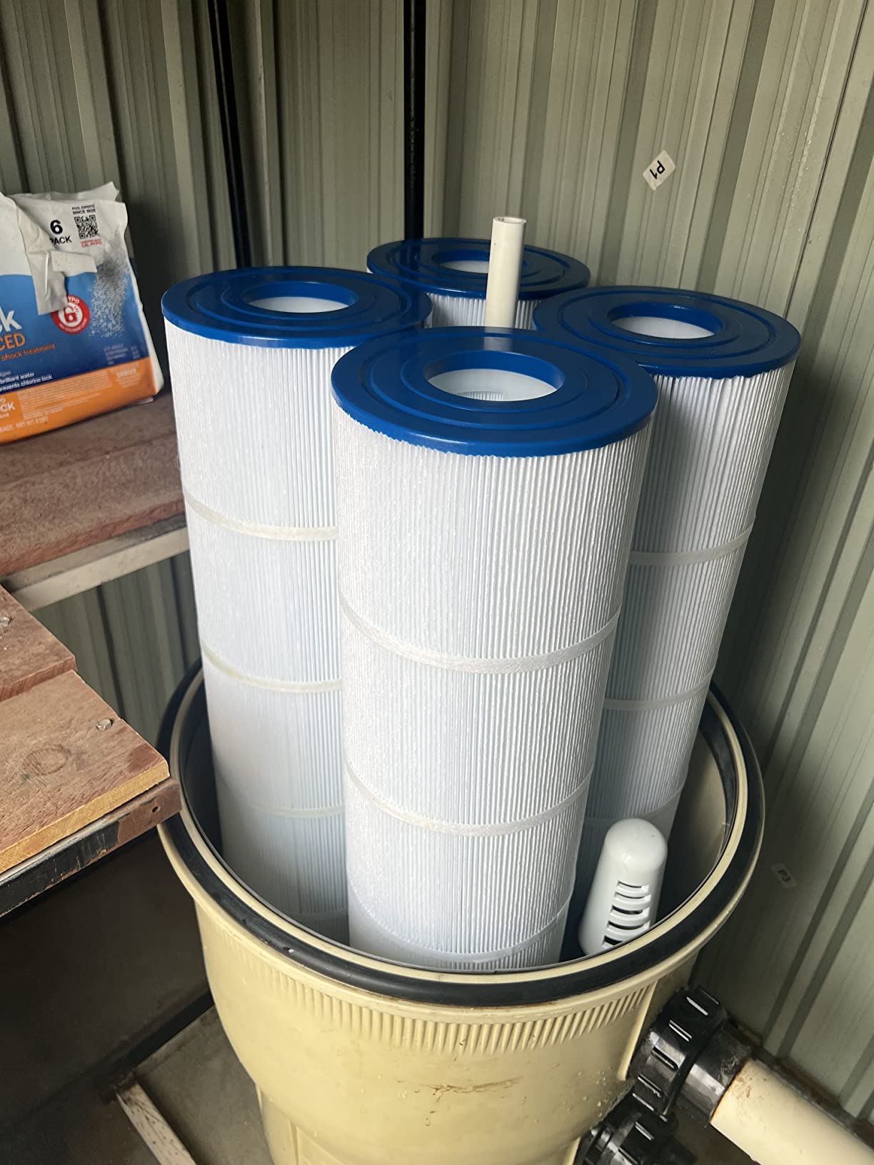 Future Way CCP420 Pool Filter Cartridges Replacement for Pentair Clean & Clear Plus 420, Replace Pentair R173576, Pleatco PCC105-PAK4, 420 sq.ft, 4-Pack customer photo 2