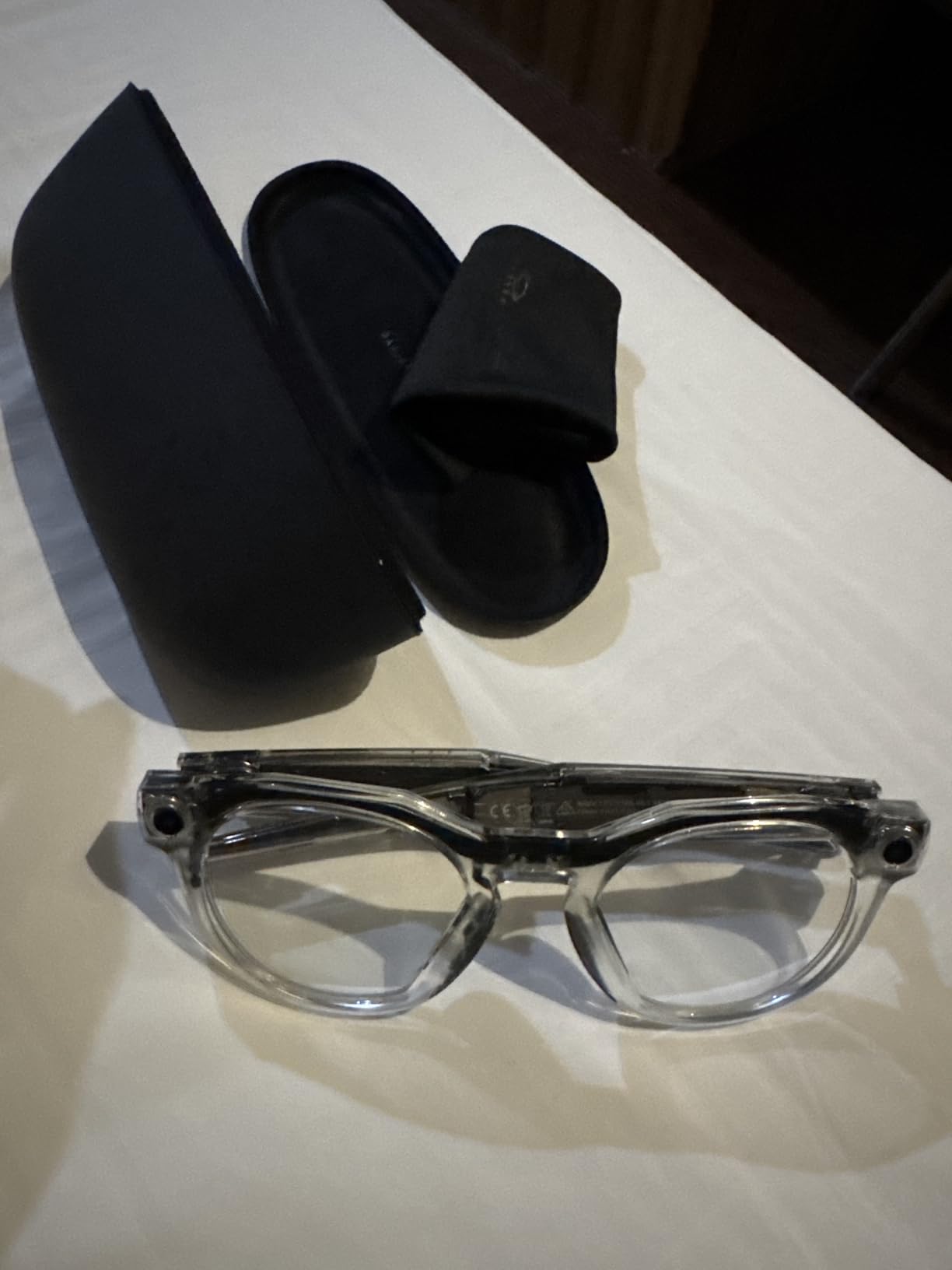 Meta Oakley HSTN, Warm Grey | Smart AI Glasses for Men, Women - Camera, Audio, Video Recording - Prizm™ Ruby Lenses - Sunglasses customer photo 2