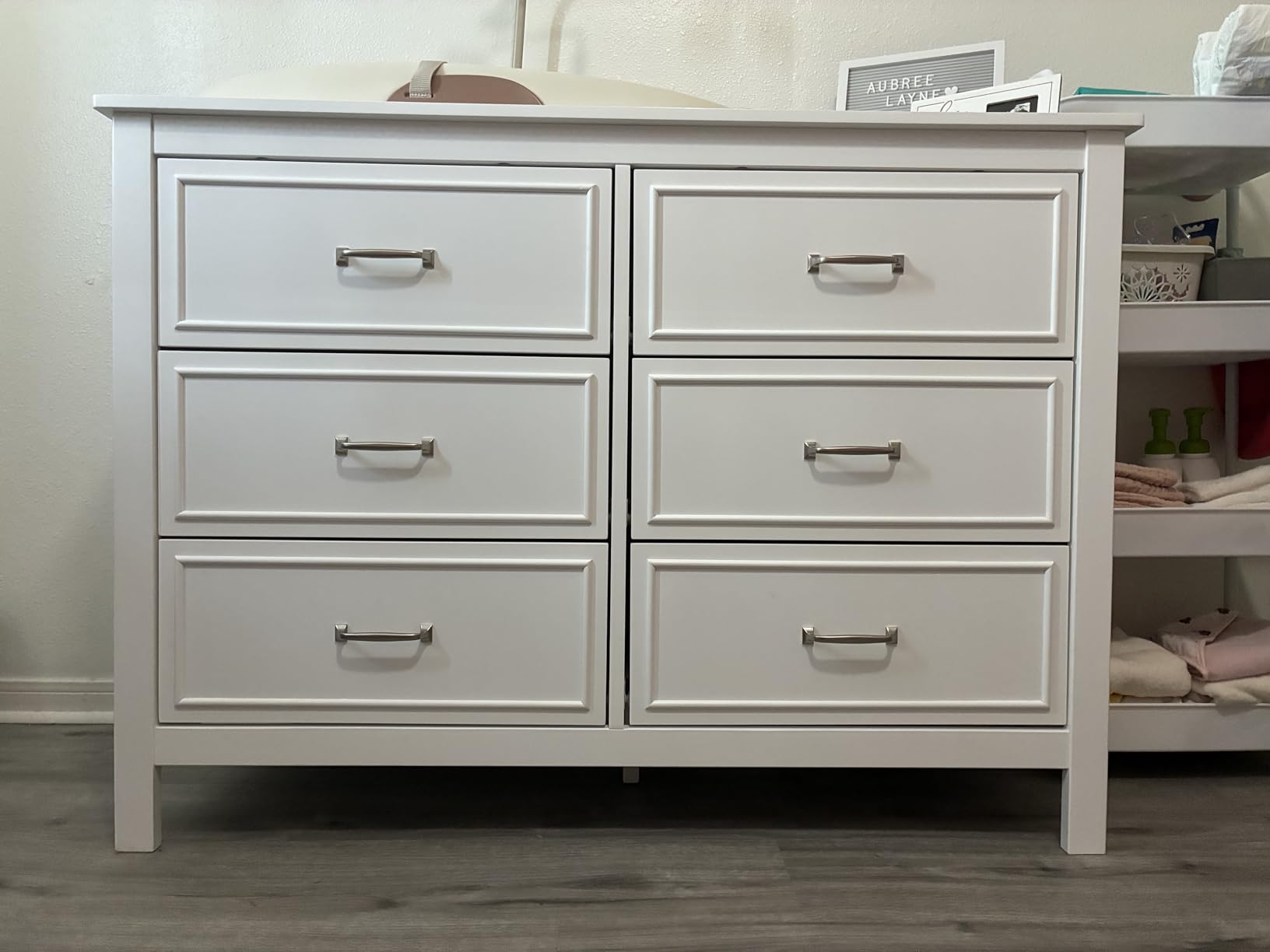 Davinci Charlie 6-Drawer Double Dresser in White customer photo 2