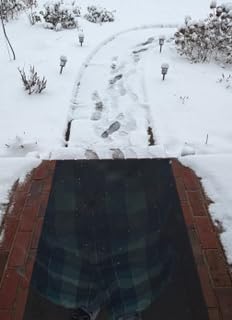 HeatTrak Heated Snow Melting Mats for Entrances - Heated Outdoor Mats - Electric Snow Melting Mats for Winter Snow Removal - Trusted Snow and Ice Melt Products - No-Slip Heated Door Mats (30