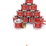 Gas One 12 Pack 6 Hour Chafing Fuel - Food Warmer for Chafing Dish Buffet Set - Reusable Liquid Safe Fuel With Wick & Lid Opener customer photo 2