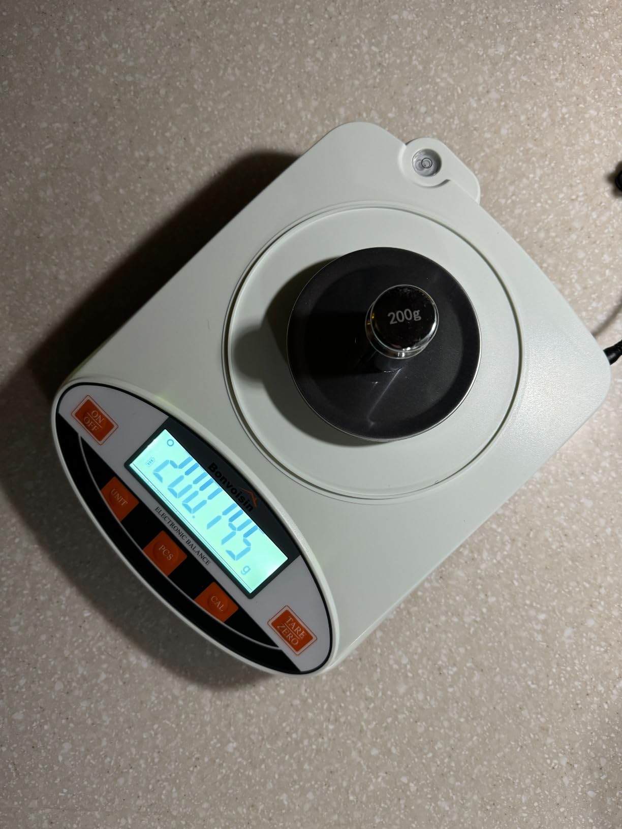 Bonvoisin Analytical Balance 500 gram x 0.001g High Precision Lab Scale Accurate Scientific Laboratory Electronic Scale 1 Milligram Digital Jewelry Weighing Scale with Windshield (500g, 0.001g) customer photo 2