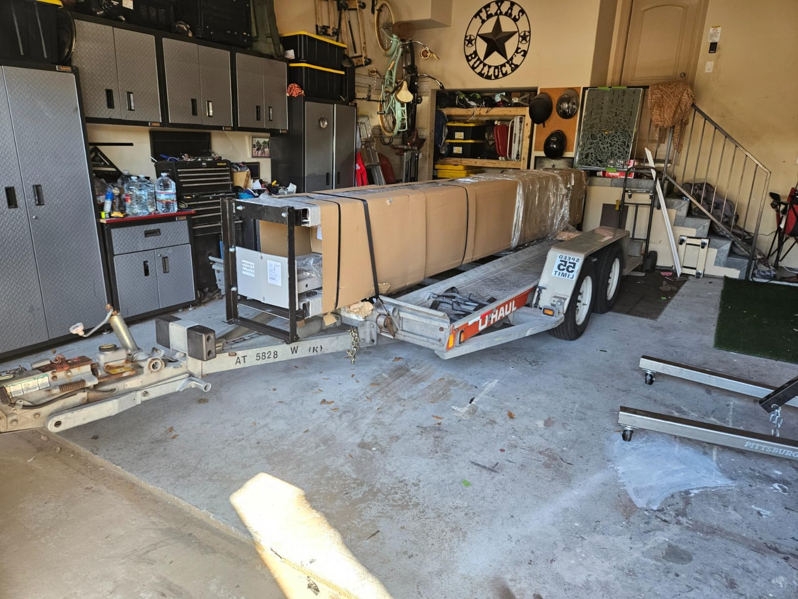 TRIUMPH NSS8TL 8000Lbs Taller Longer 4 Post Storage Service Car Auto Lift Truck Hoist customer photo 1
