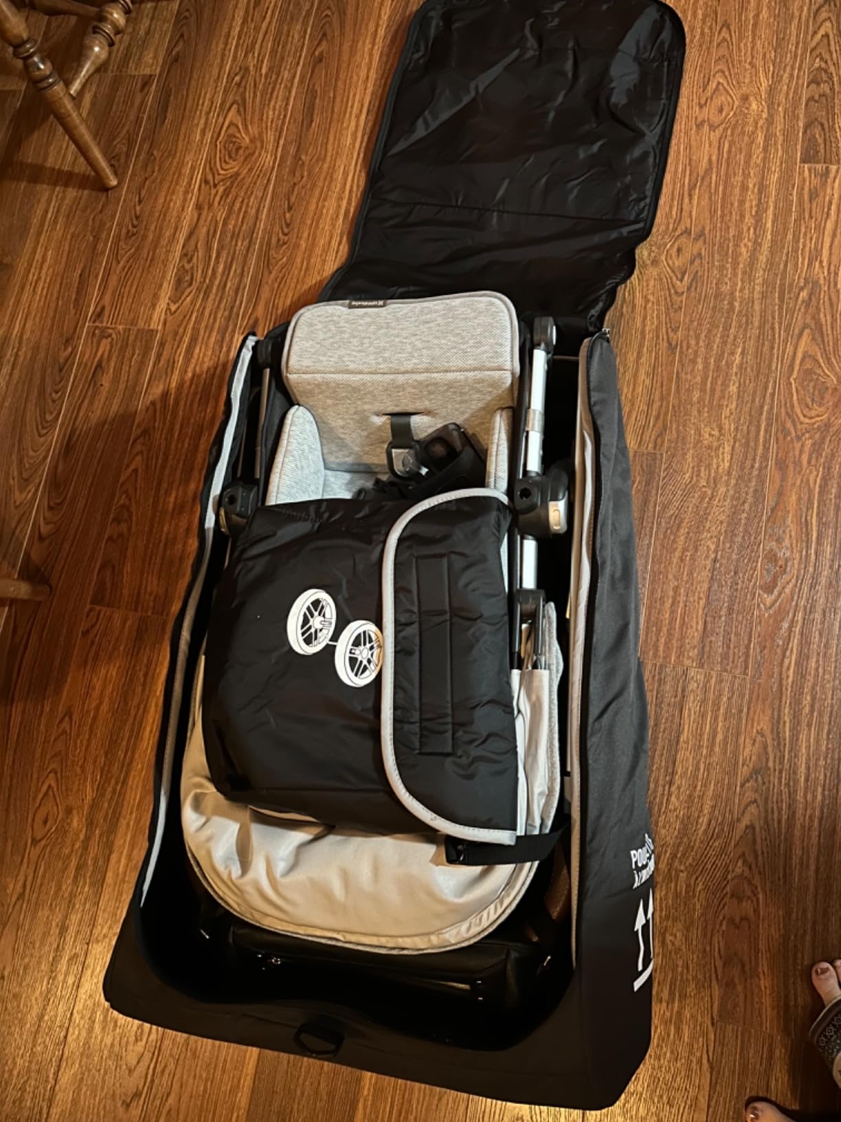 UPPAbaby Travel Bag for Vista and Cruz Strollers - Includes TravelSafe Program Coverage, Inner Wheel Bag and Storage Pocket customer photo 1