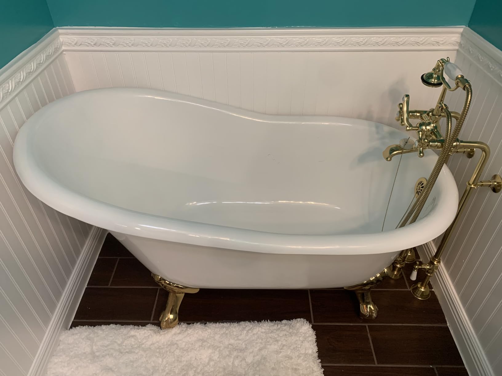 Vintage Tub & Bath Charlotte 54 Inch Cast Iron Slipper Clawfoot Tub - No Faucet Drillings customer photo 1