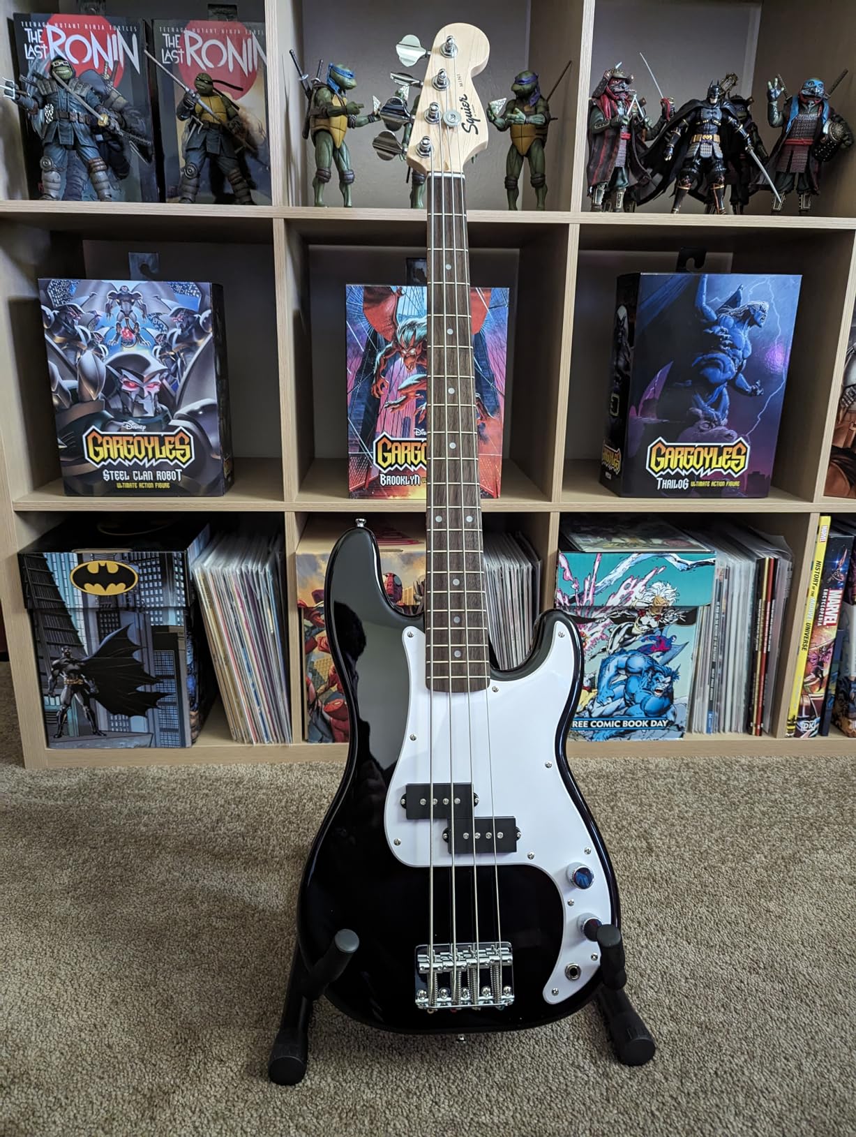 Fender Squier Mini Precision Bass, Black, Laurel Fingerboard customer photo 1