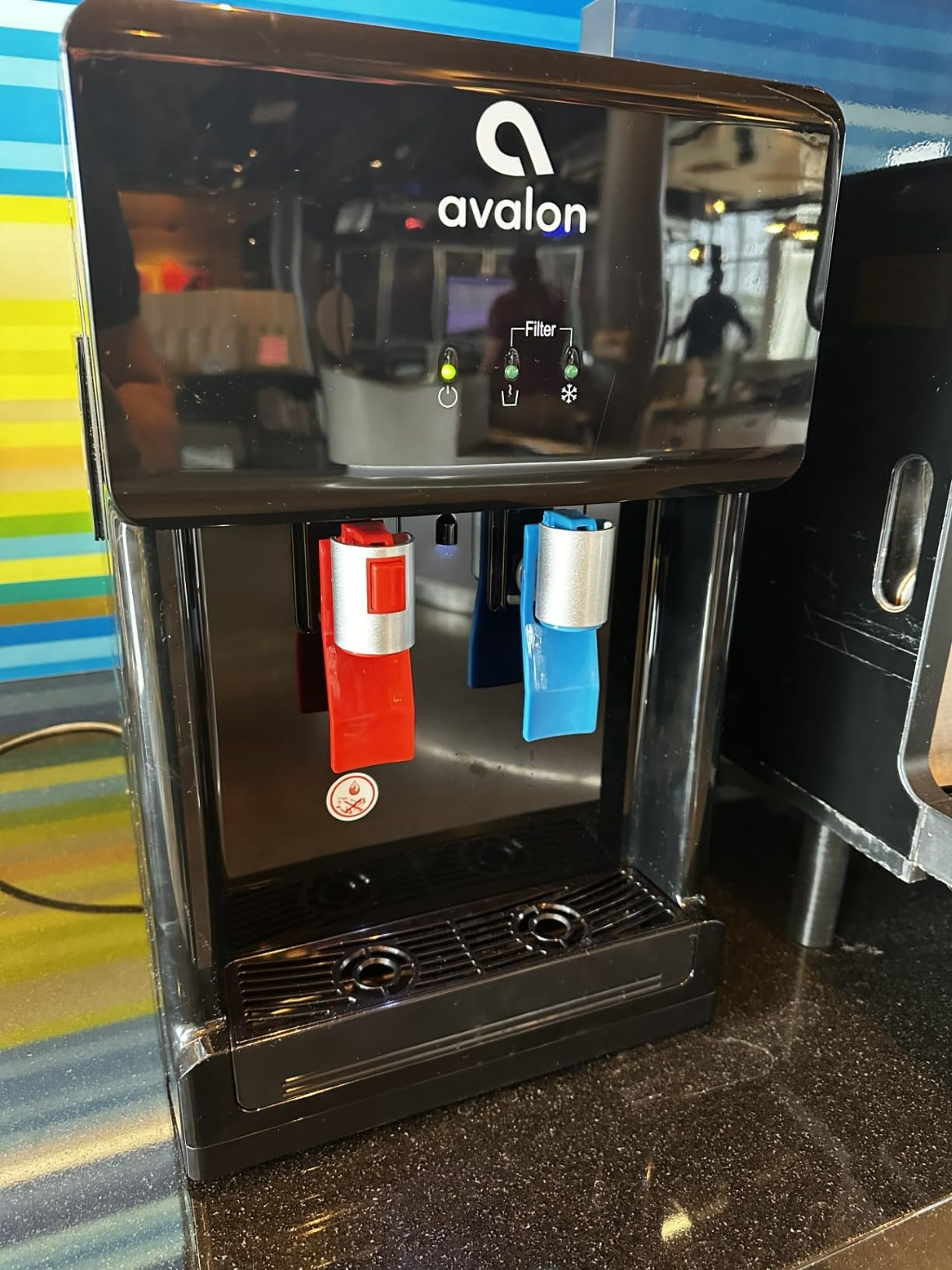 Avalon B8BLK Countertop Touchless Bottleless Water Cooler - 2 Stage Water Filters and Installation Kit Included, NSF Certified, UL Approved, Black customer photo 2