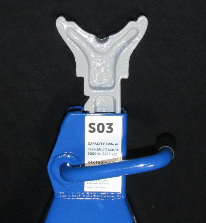 OTC S03 3-Ton Jack Stands - 17-11/16