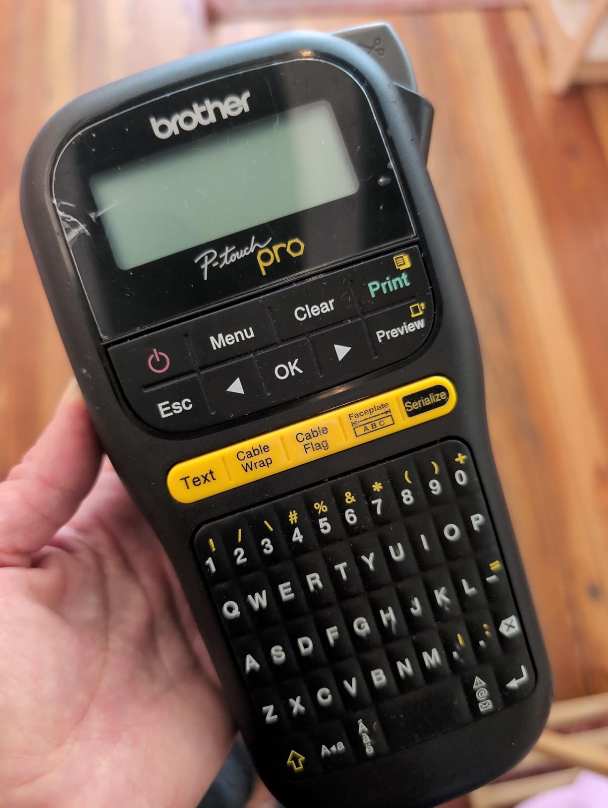 Brother Genuine P-touch PTH111 P-Touch Pro Label Maker customer photo 1