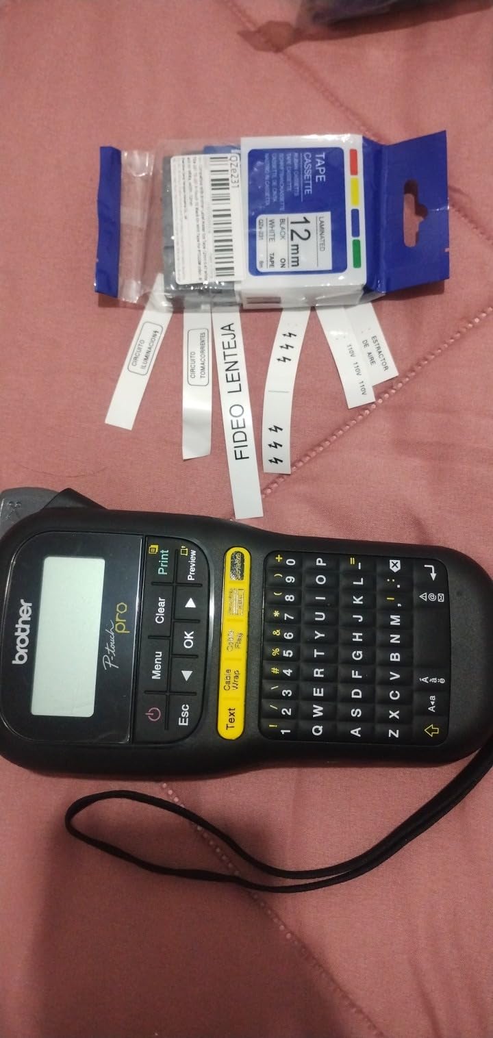Brother Genuine P-touch PTH111 P-Touch Pro Label Maker customer photo 2