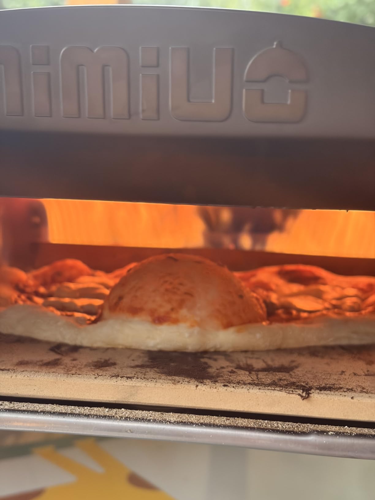 Mimiuo Gas Pizza Oven Outdoor - 33 lbs Heavy Duty Propane Pizza Stove for Outside, 60 Second Pizza - Includes 13