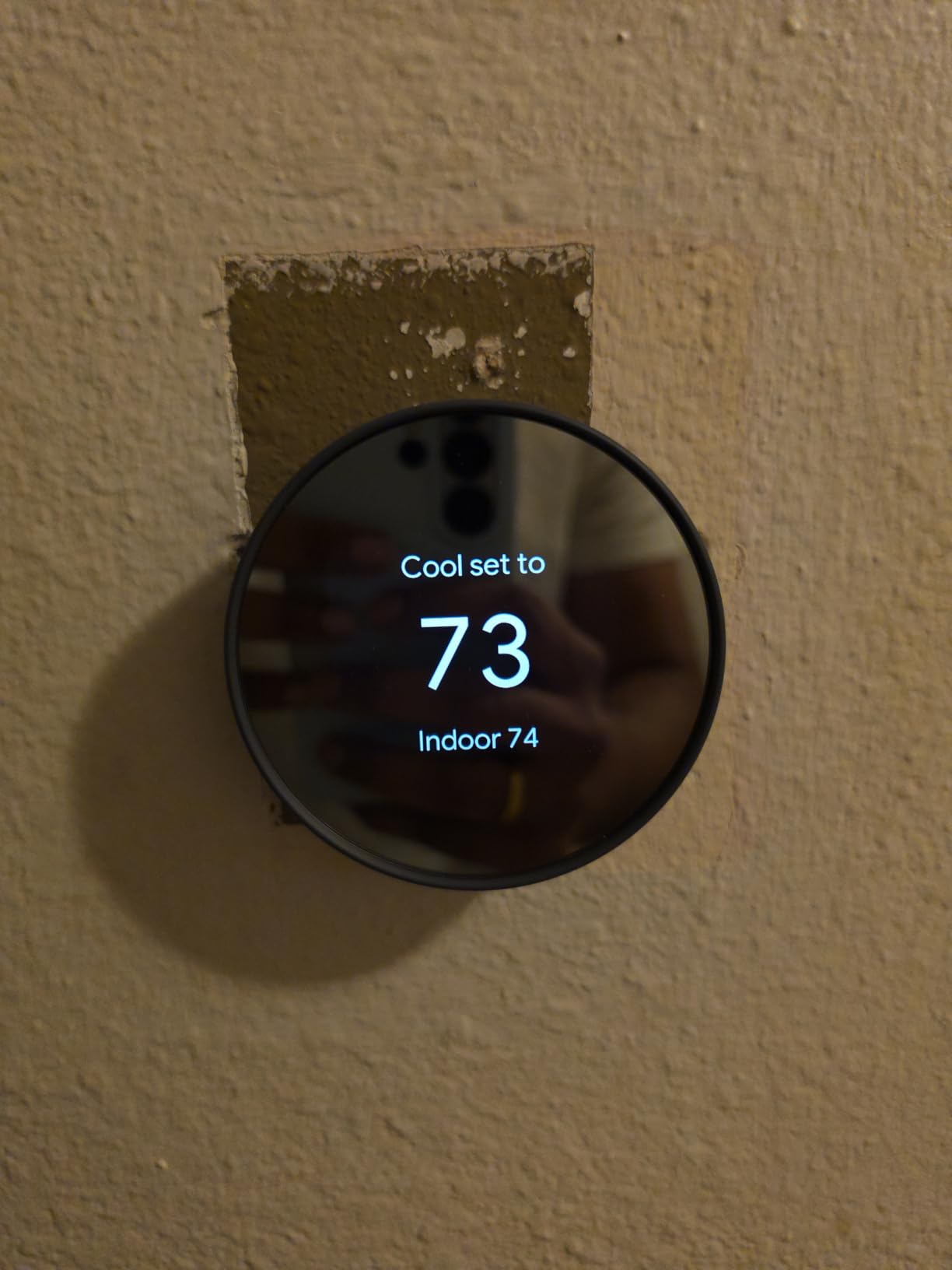 Google Nest Thermostat - Smart Thermostat for Home - Programmable Wifi Thermostat - Charcoal customer photo 2