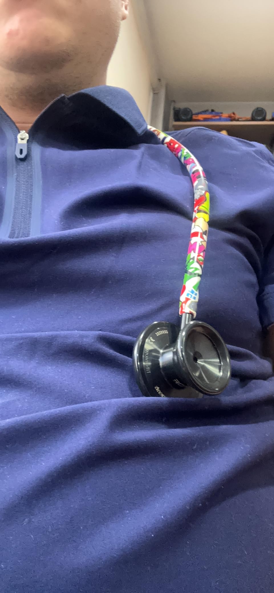 MDF instruments Paws Kaleidoscope MD One Epoch Lightweight Titanium Stethoscope, Adult, Free-Parts-for-Life, Paws Tube, Kaleidoscope Chestpieces-Headset, MDF777TPWKL customer photo 2