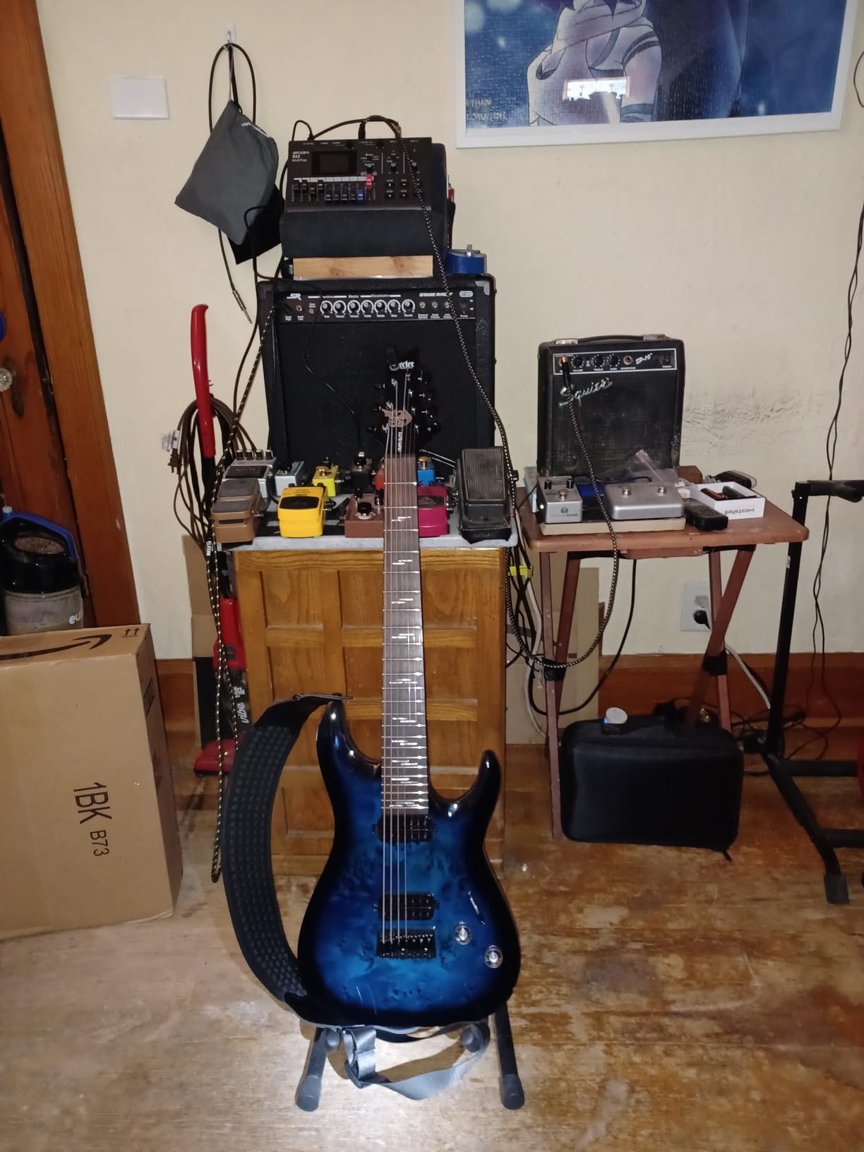 Schecter Omen Elite-7 Electric Guitar - Charcoal customer photo 1
