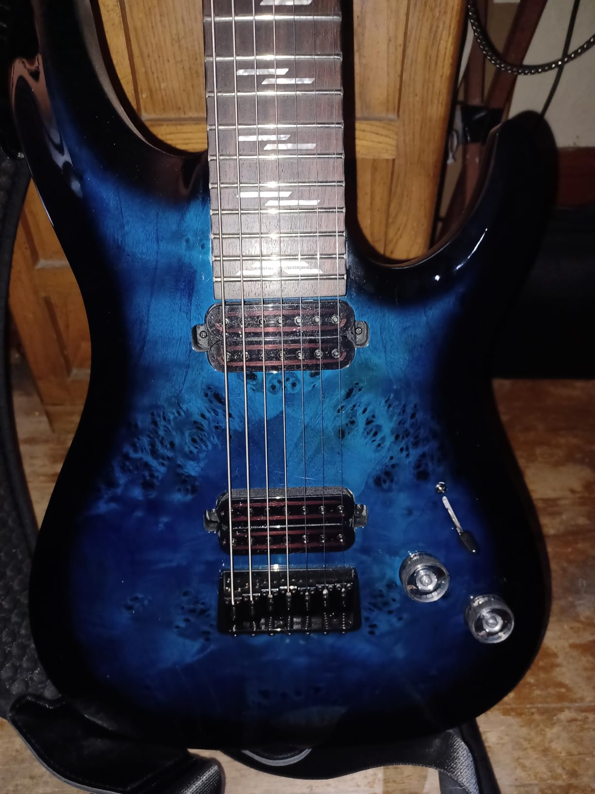 Schecter Omen Elite-7 Electric Guitar - Charcoal customer photo 2