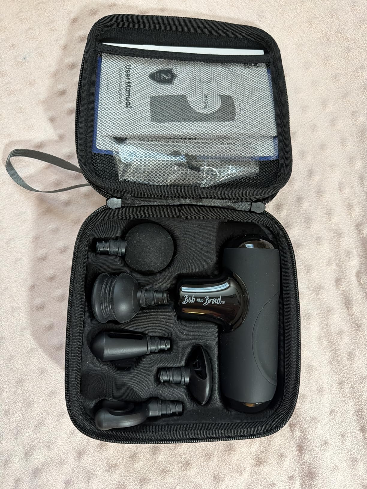 BOB AND BRAD Q2 Mini Massage Gun, Pocket-Sized, Small, Travel Essential customer photo 2