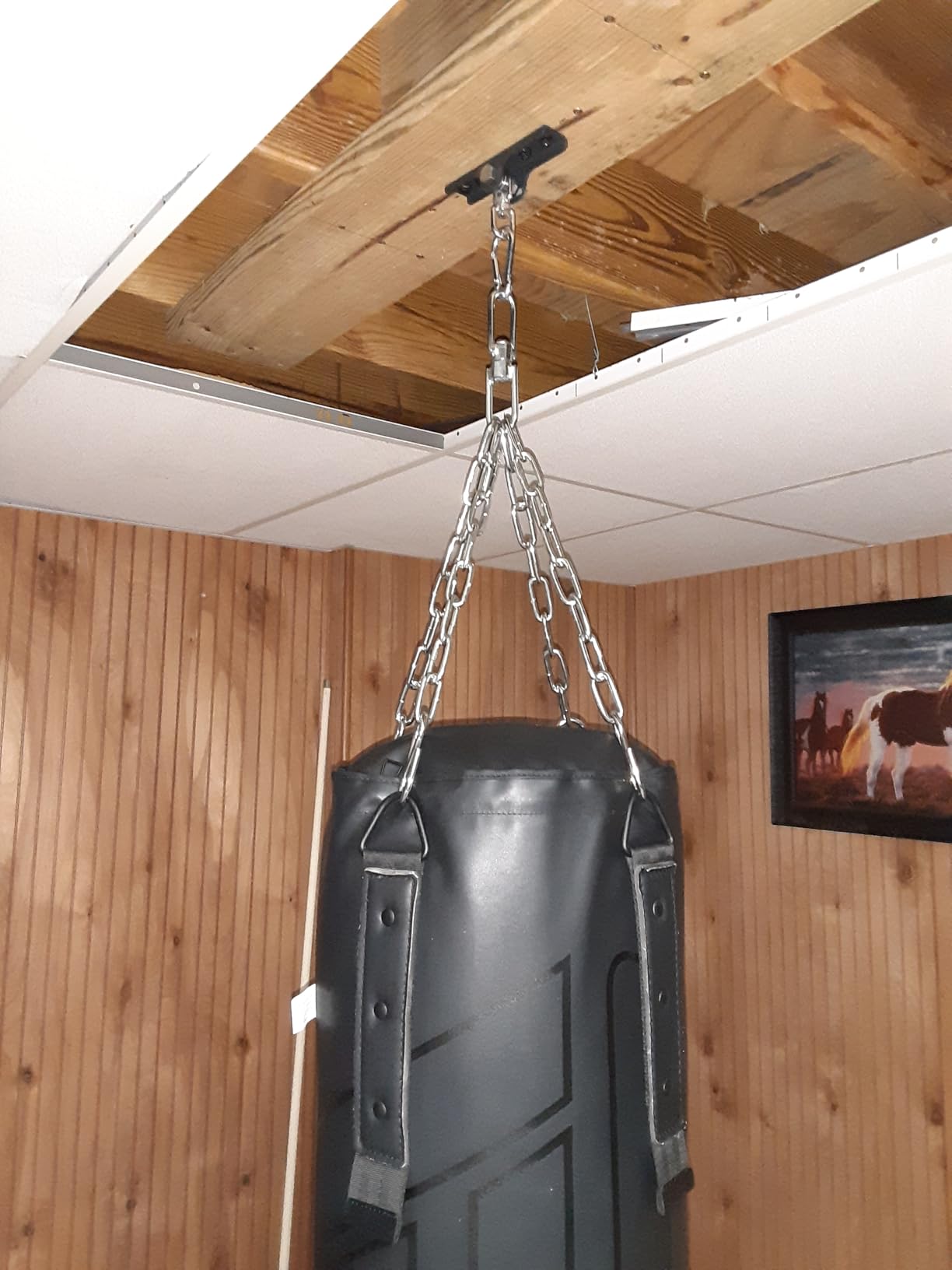 RDX Heavy 5FT Punching Bag for Pro Training, 55lbs Pre Filled with 110lbs Max Filling Capacity customer photo 1