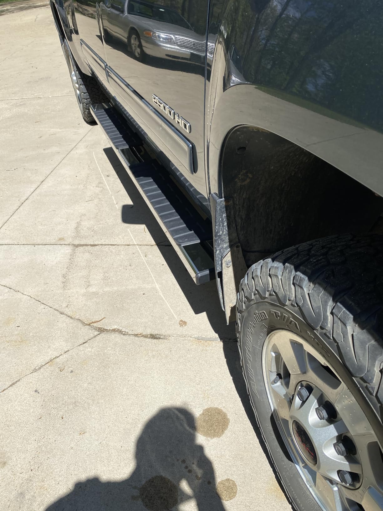 COMNOVA 6 Inches Running Boards & Steps Step Bars Compatible with 2019-2026 Chevy Silverado 1500, 2020-2026 Silverado/Sierra 2500HD 3500HD Crew Cab, A Pair Running Boards for Silverado Crew cab customer photo 1
