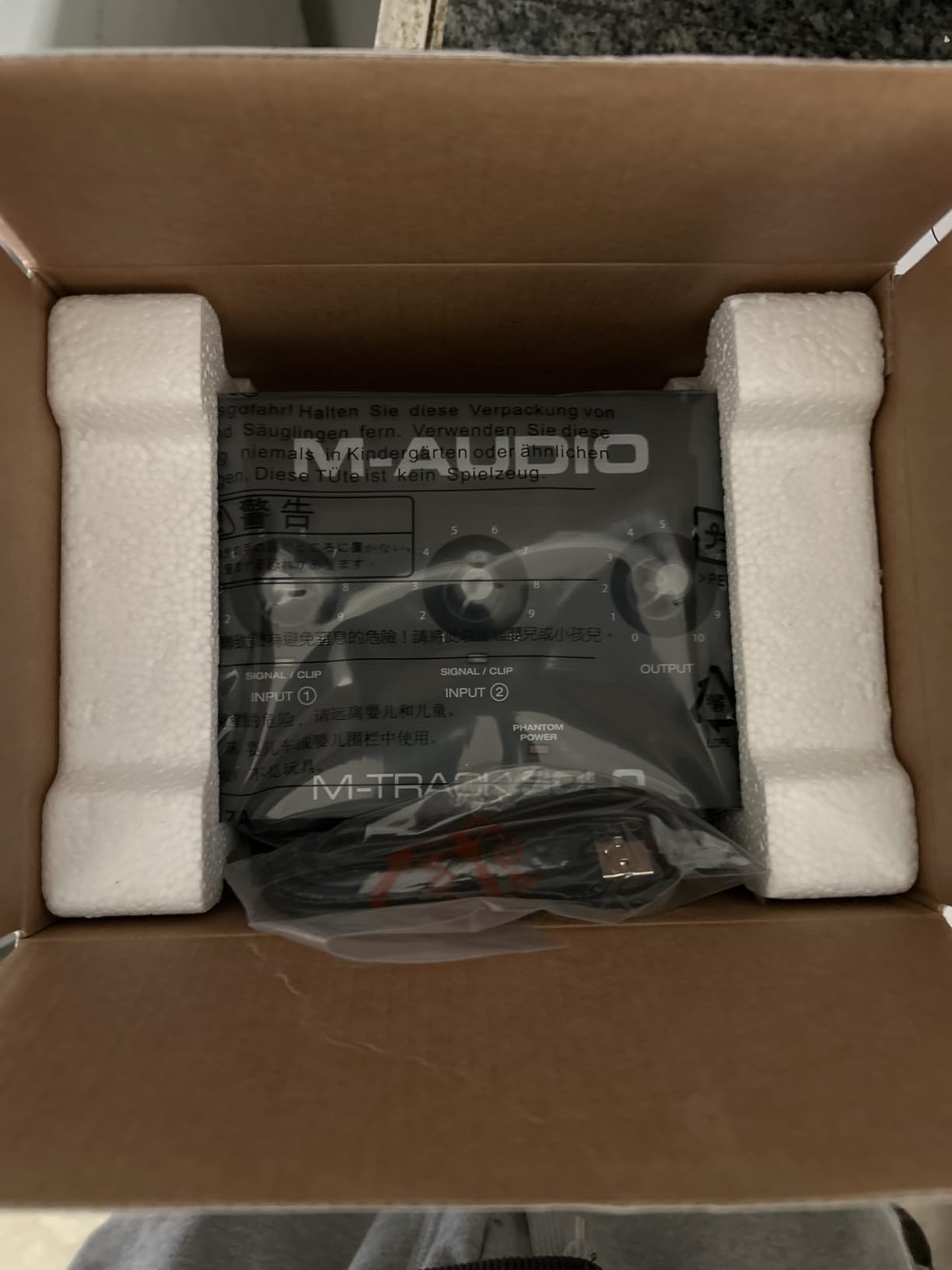 M-AUDIO M-Track Solo USB Audio Interface for Recording, Streaming and Podcasting customer photo 2