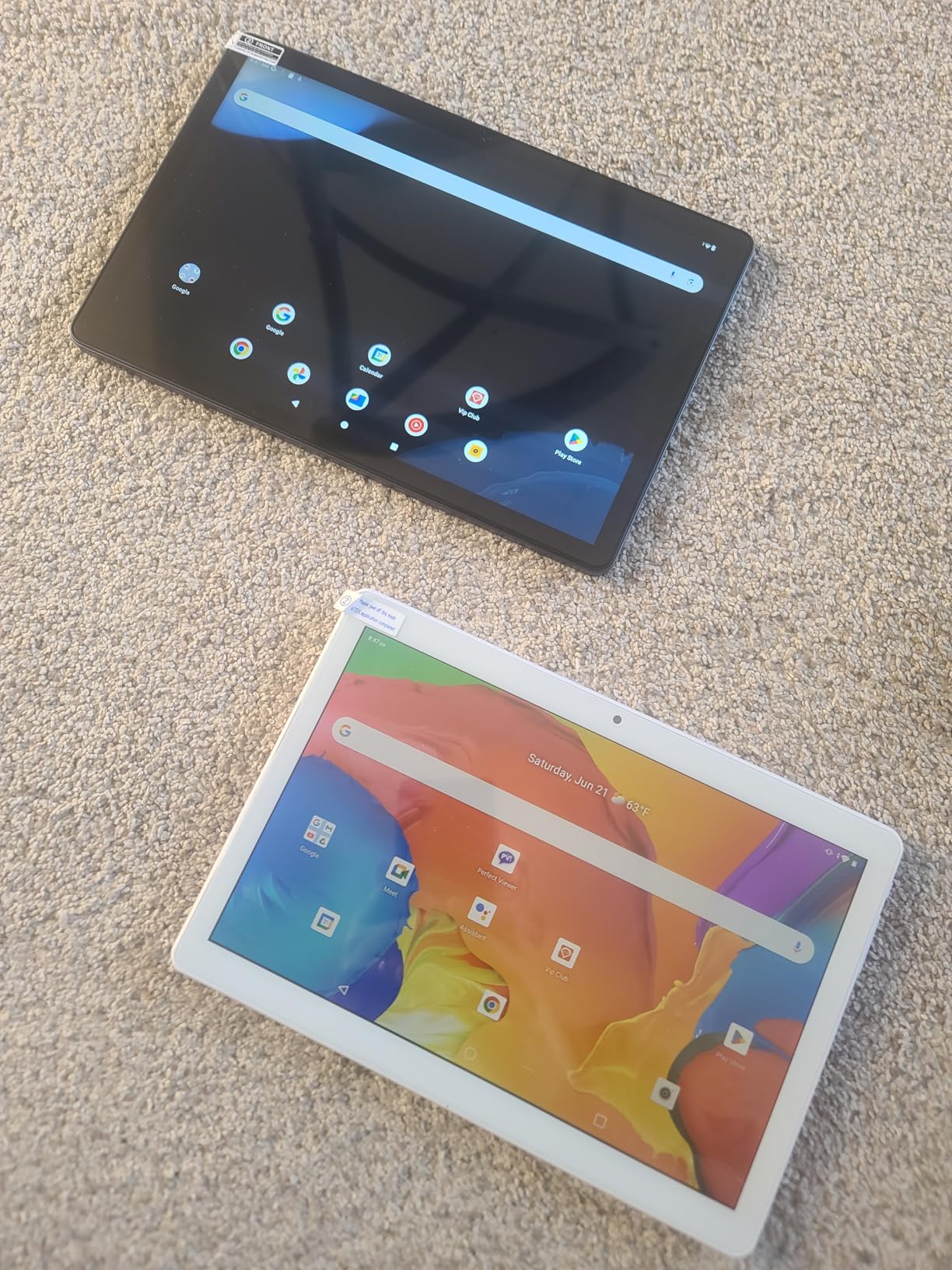 FEONAL Tablet 10.1 inch Android Tablet 2025 Latest Update Octa-Core Processor with 64GB Storage, Dual 13MP+5MP Camera, WiFi, Bluetooth, GPS, 512GB Expand Support, IPS Full HD Display (Black) customer photo 2