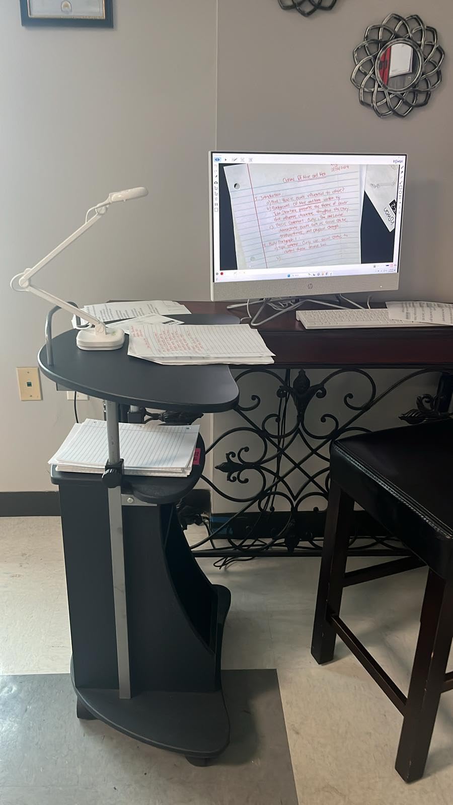 INSWAN INS-2 4K USB Document Camera - 13MP, Dual Auto-Focus, LED Light & Mic customer photo 2