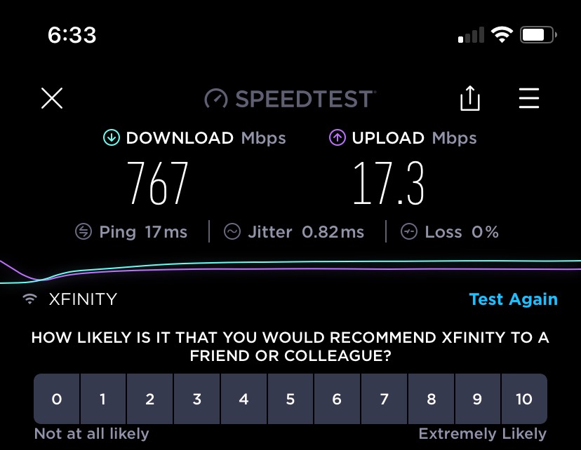 NETGEAR Nighthawk Modem Router Combo (CAX30S) DOCSIS 3.1 Cable Modem and WiFi 6 Router - AX2700 6.0 Gbps - Compatible with Xfinity, Spectrum, Cox, and More - Gigabit Wireless Internet - NETGEAR Armor customer photo 2