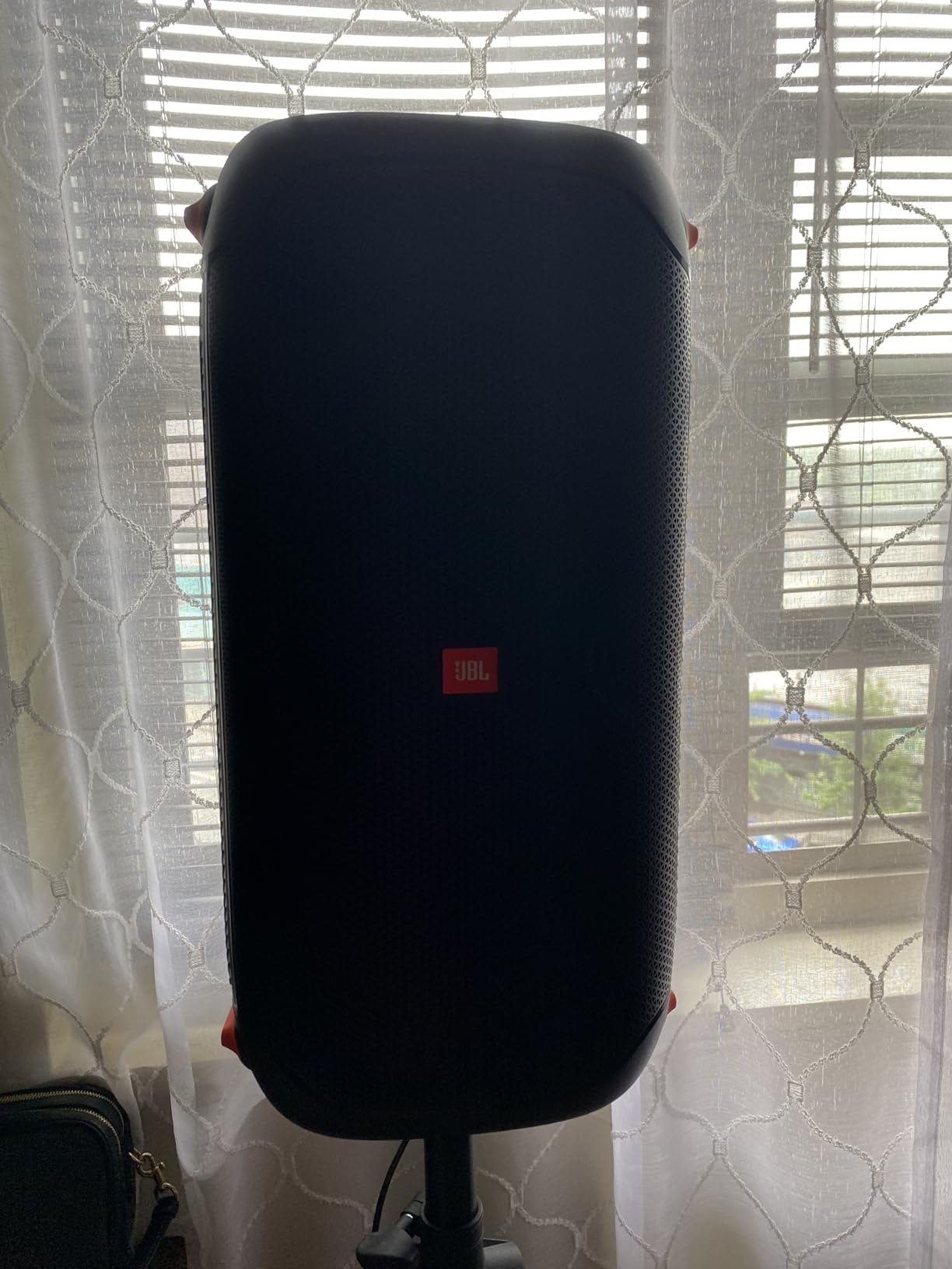 JBL PartyBox 110 - Portable Party Speaker with Built-in Lights, Powerful Sound and deep bass, Black customer photo 1