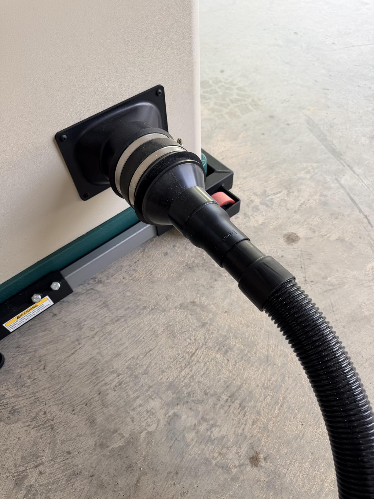 DEWALT Dust Separator with 6 Gallon Poly Tank, 99.5% Efficiency Cyclone Dust Collector (DXVCS002) customer photo 2