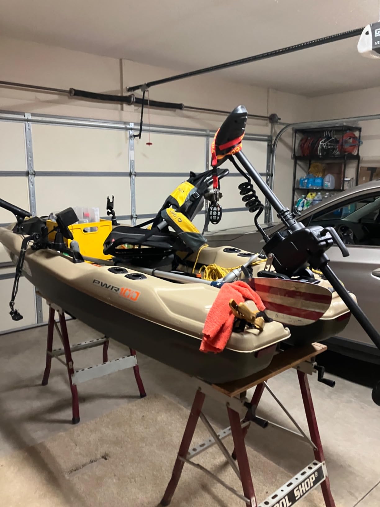 AQUOS Haswing Transom Trolling Motor 12V 55lbs 26in with Wireless Remote | Fresh & Saltwater Ready, 164ft Wireless Remote, 16in Max Depth, Fits Boats up to 19ft customer photo 2