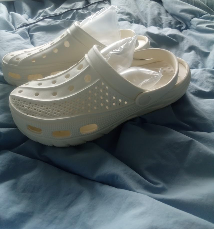 Men's and Women's Arch Support Clogs Garden Shoes Slip-on Outdoor Beach Water Sandals with Removable Cushion Footbed customer photo 2