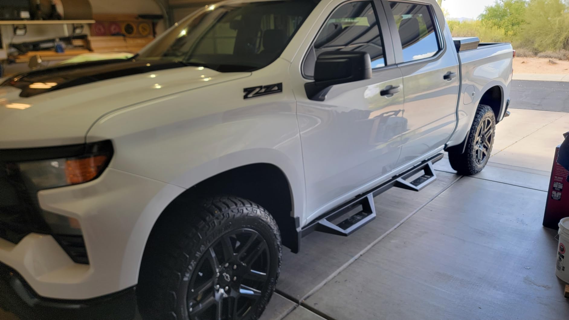 TAC Sidewinder Running Boards Fit 2019-2026 Chevy Silverado/GMC Sierra 1500 | 2020-2026 2500/3500 Crew Cab Truck 4
