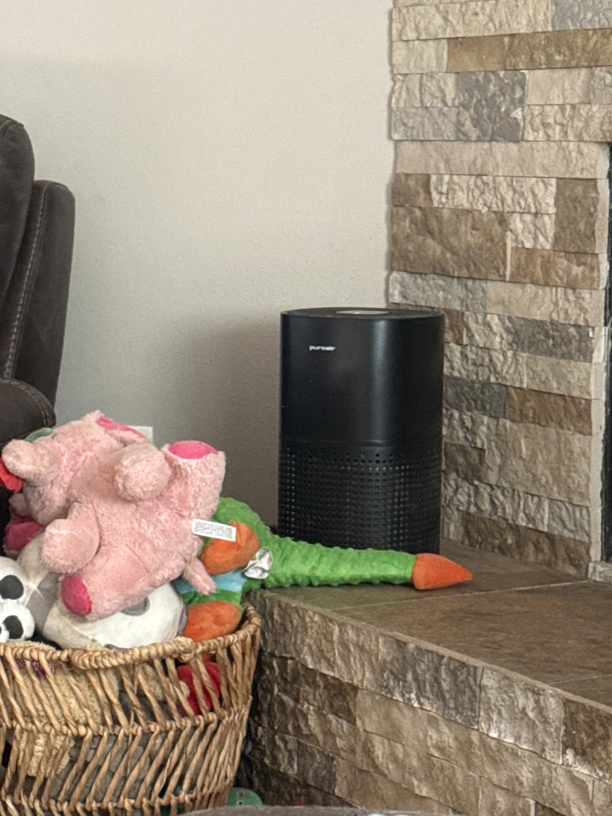 PuroAir 240 HEPA Air Purifiers for Home Pets Air Cleaner up to 1,000 Ft² - HEPA Filter + CarbonTech - Auto, Sleep Modes customer photo 1