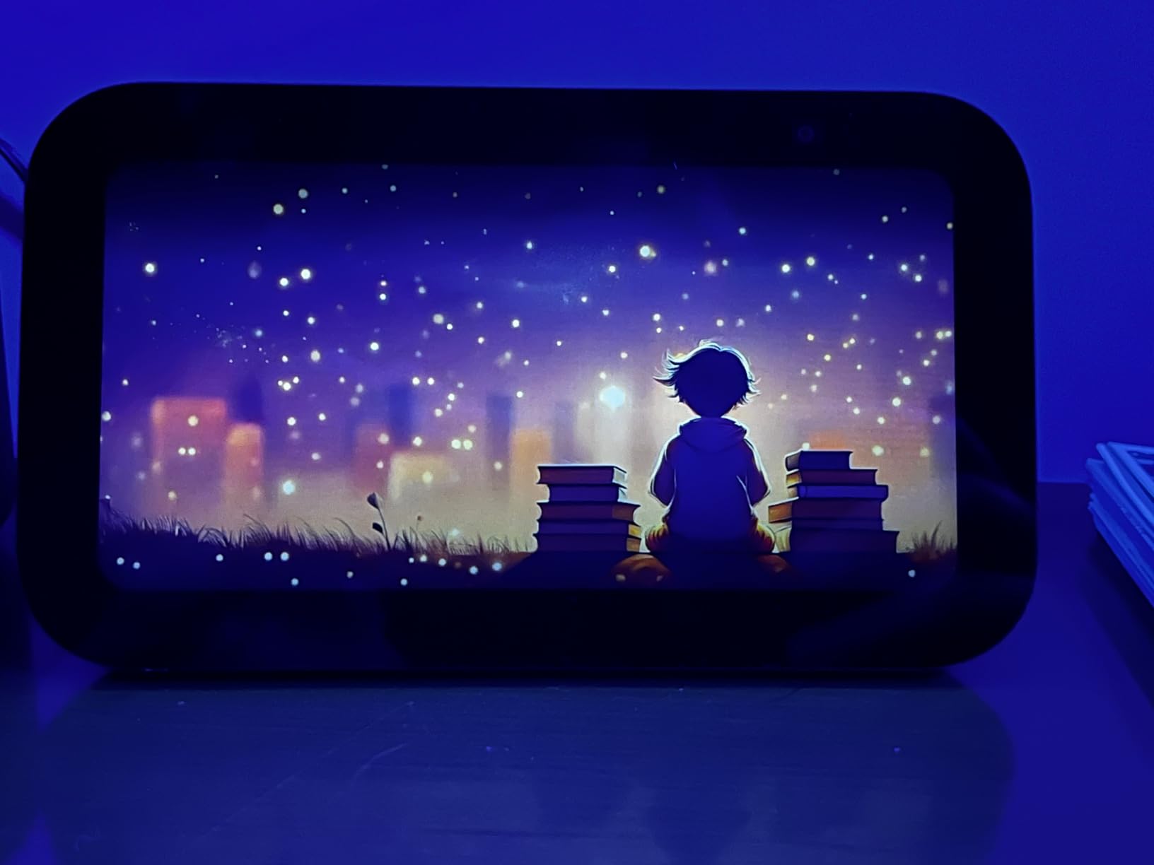Echo Show 5 Kids (newest model), Designed for kids, Designed for Alexa+, parental controls, Includes 1 year of Amazon Kids+, Galaxy customer photo 1