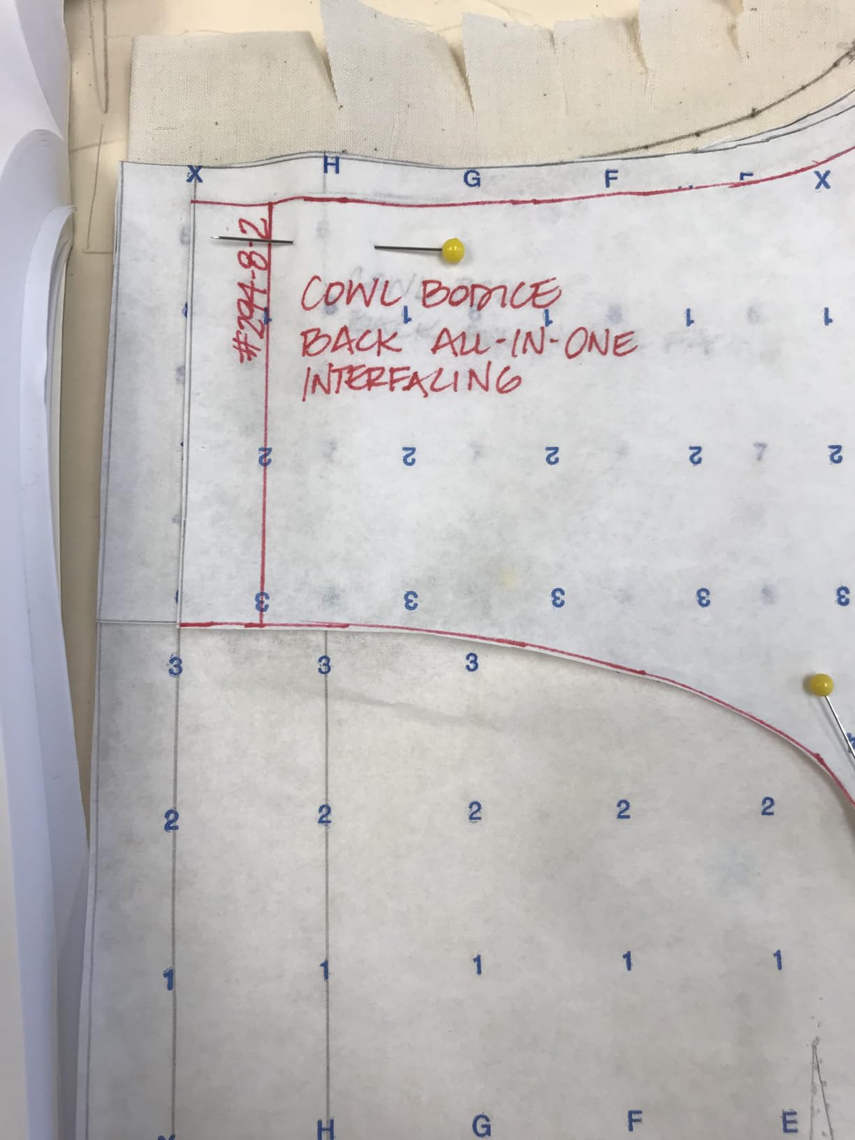 Pattern Paper for Fashion Design - 45 inches x 10 Yards, Alpha Numeric Dotted Marking Paper - Made in The USA customer photo 1