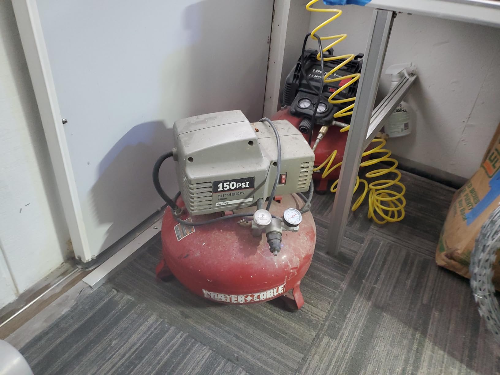 PORTER-CABLE Air Compressor, 6-Gallon, Pancake, Oil-Free (C2002-ECOM) customer photo 1