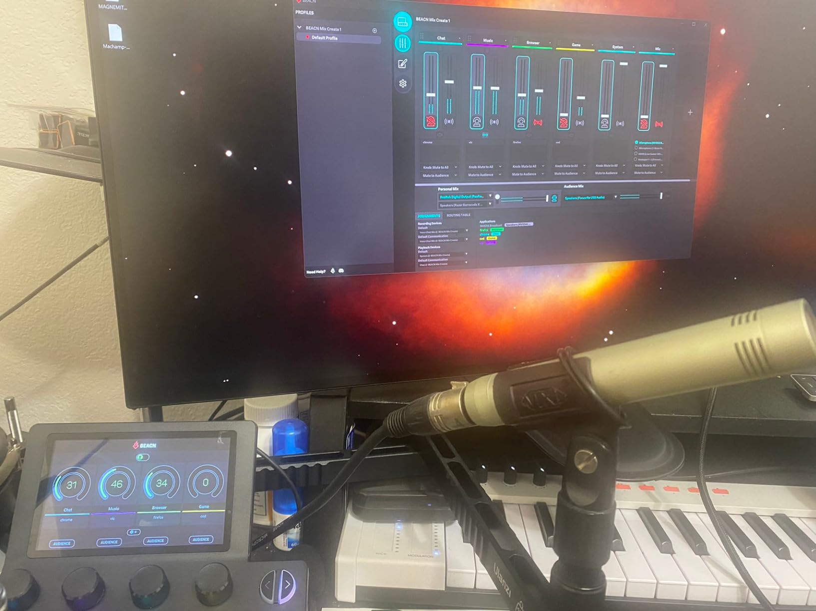 BEACN Mix Create Audio Mixer for PC & Mac | For Content Creators, Gaming & Podcast customer photo 2