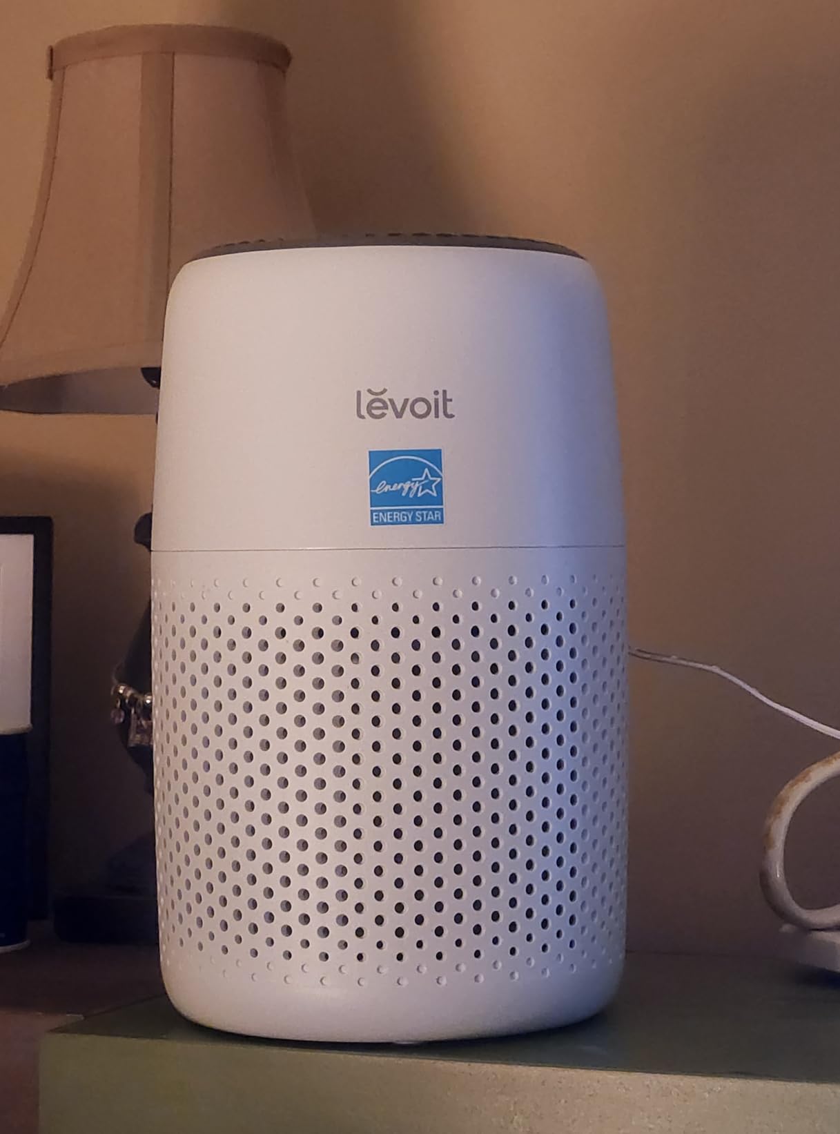 LEVOIT Air Purifiers for Bedroom Home Dorm, AHAM VERIFIDE, 3-in-1 Filter Cleaner With Aroma Pad, Filters Smoke, Allergens, Pet Dander, Odor, Dust, Office, Desktop, Core Mini-P, White customer photo 2