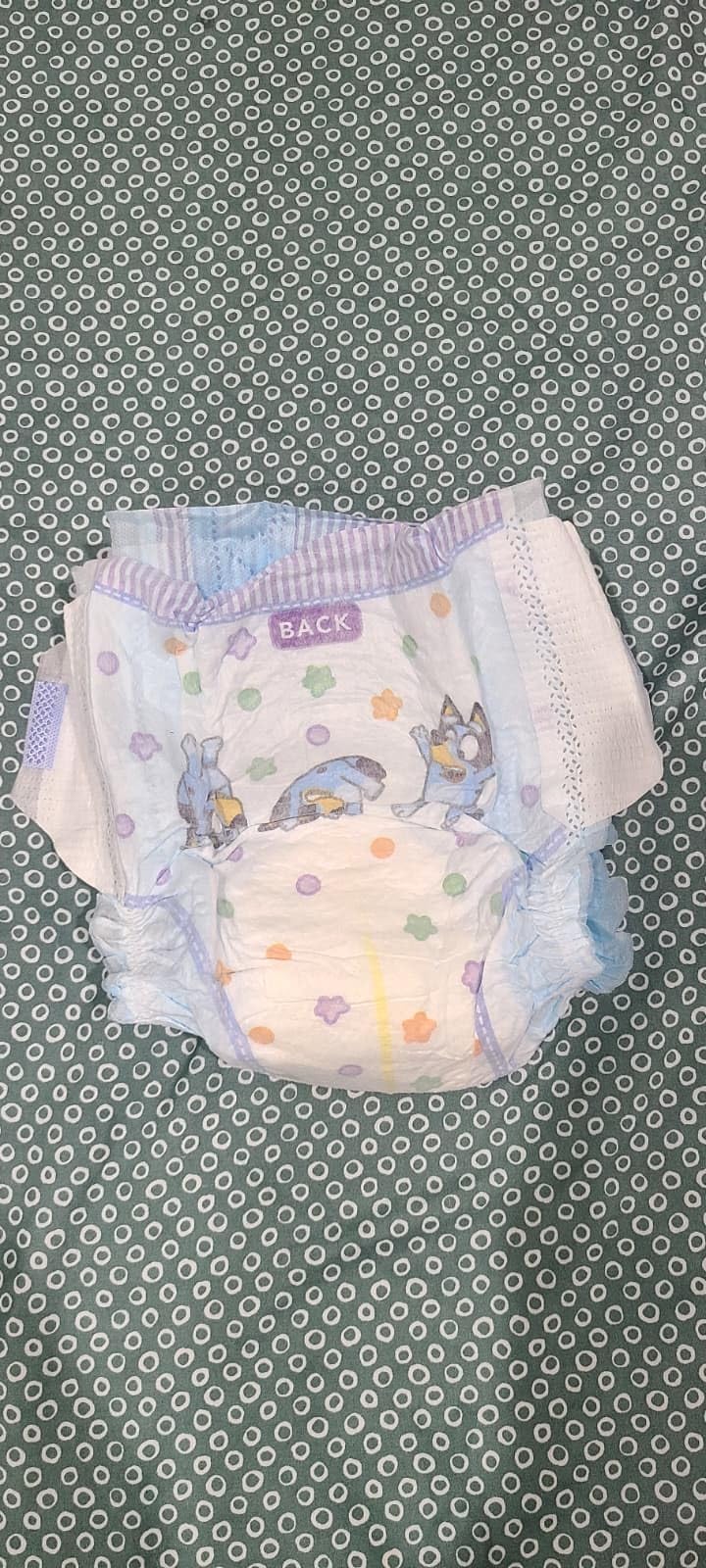 Luvs Size 4 Baby Diapers, Platinum Protection Bluey Diapers for Day & Night, Size 4, 198 Count (Packaging May Vary) customer photo 2