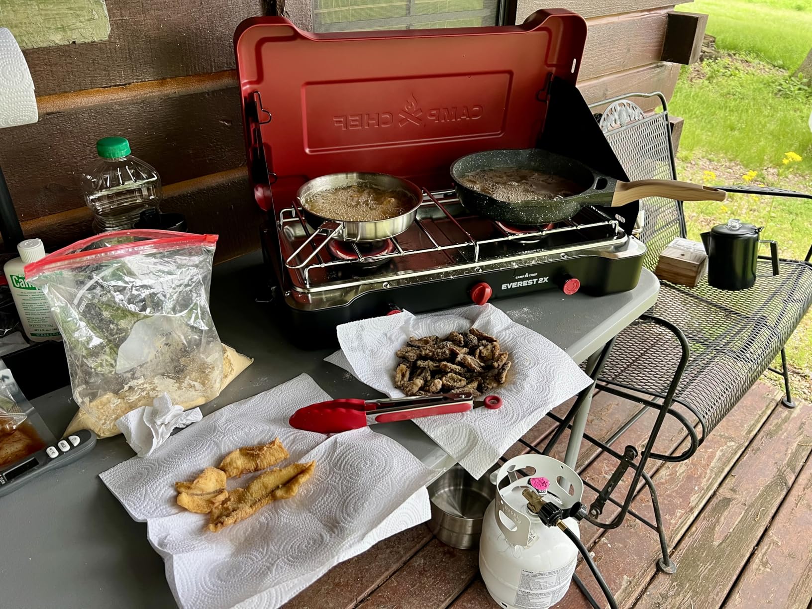 Camp Chef Everest 2X 2-Burner Portable Camping Stove, 40,000 BTUs, Propane customer photo 1