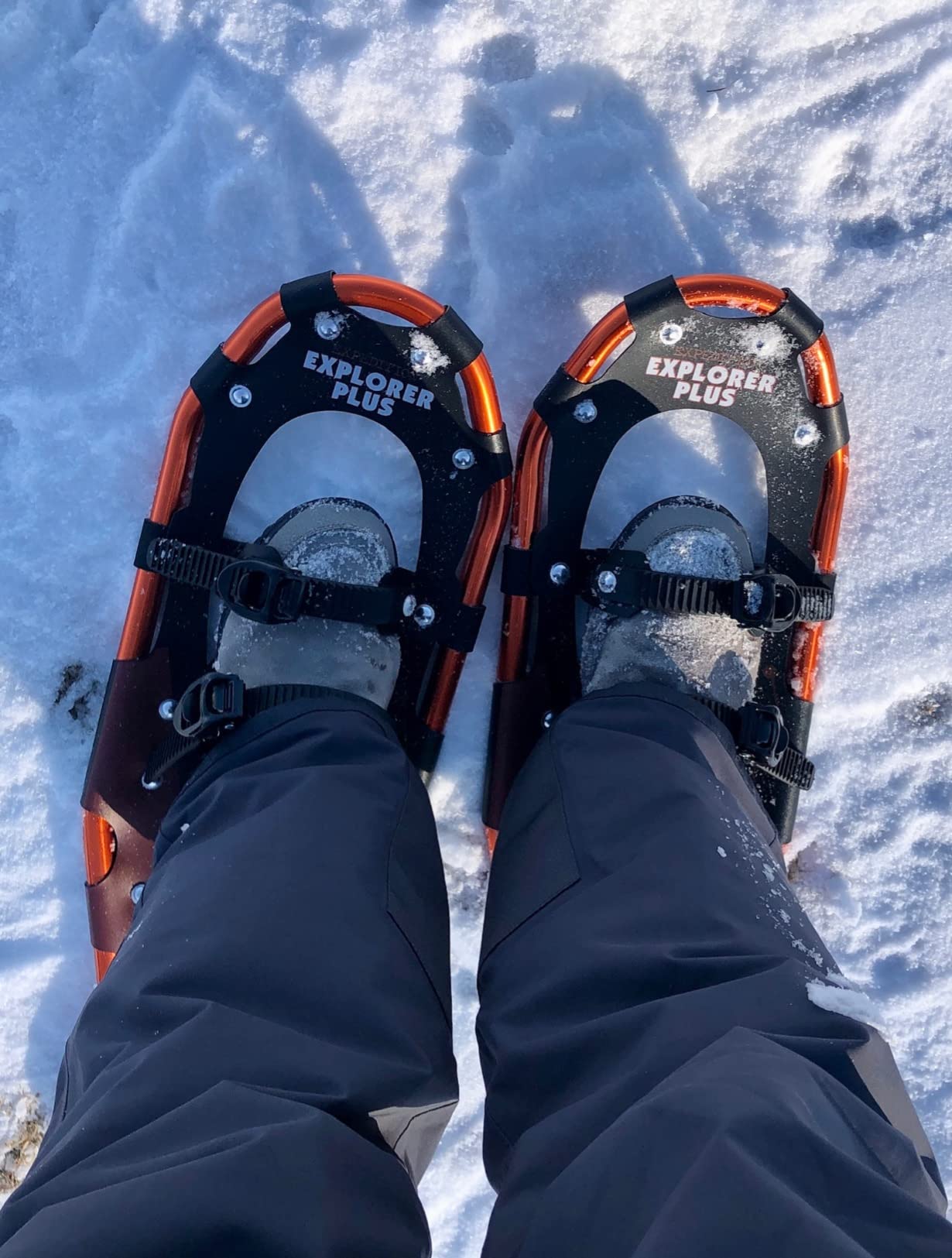 Cascade Mountain Tech Lightweight Aluminum Frame Snowshoes customer photo 1