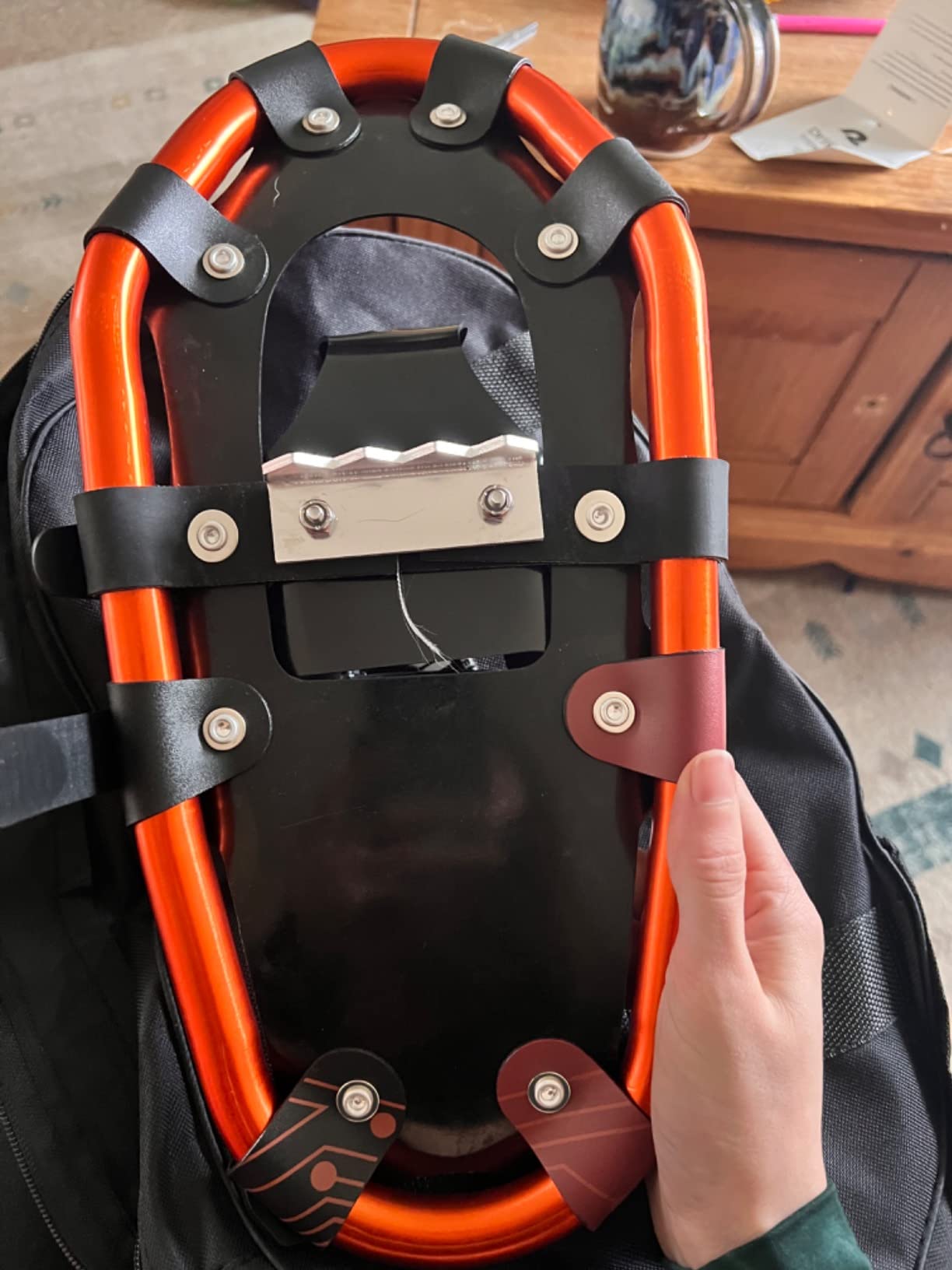 Cascade Mountain Tech Lightweight Aluminum Frame Snowshoes customer photo 2