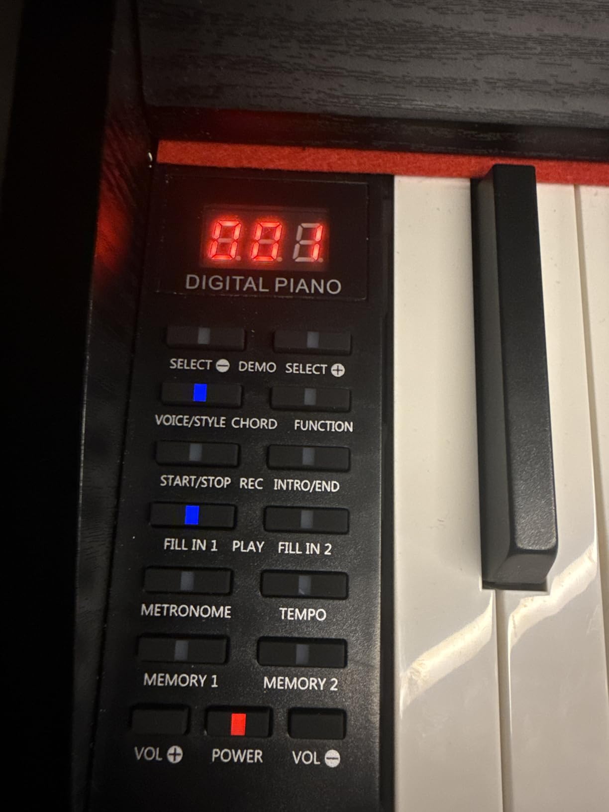 AODSK 88-Key Weighted Hammer Action Digital Piano with Speakers, Furniture Stand and Triple Pedals, Beginner's Course - B-85 customer photo 2